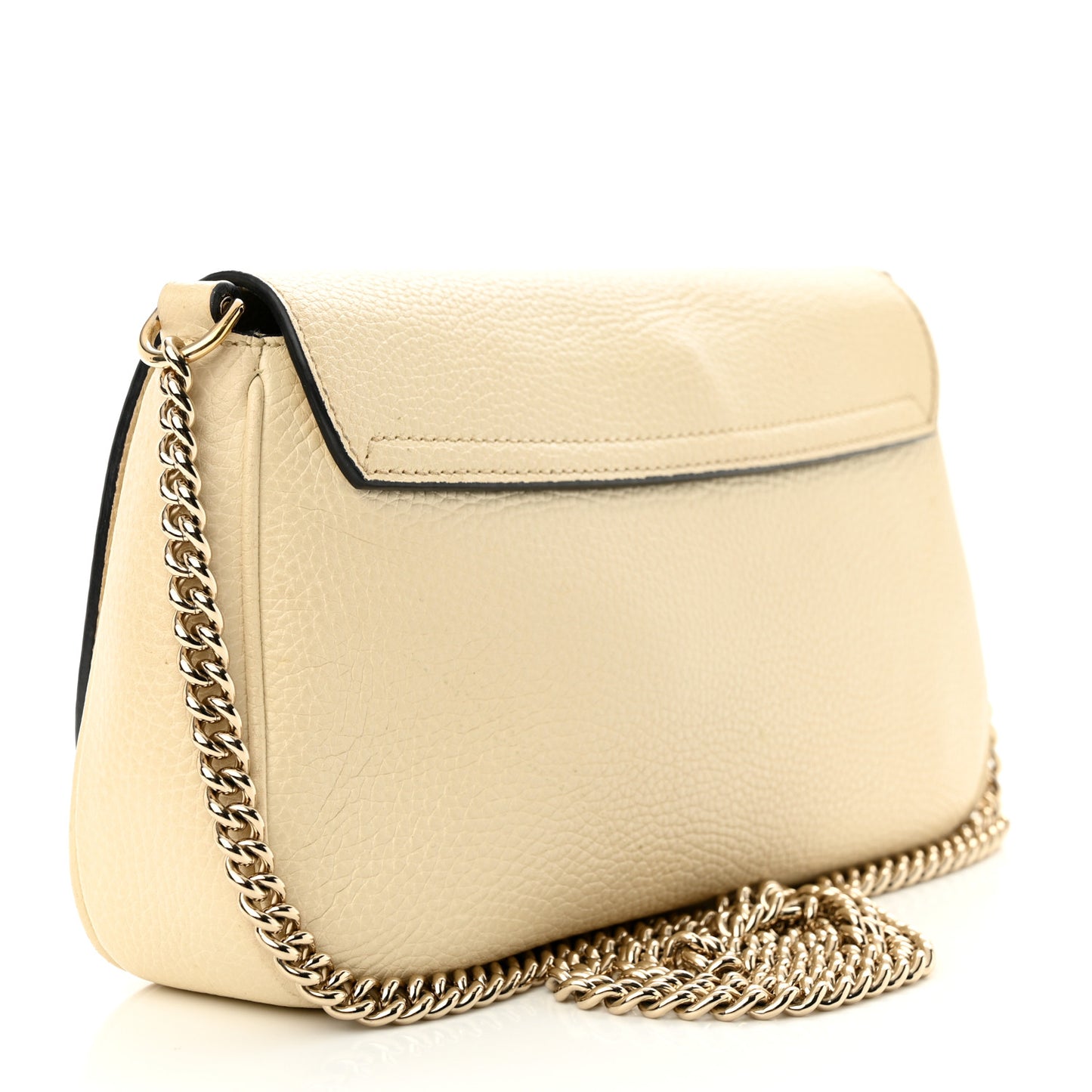 Cellarius Calfskin Medium Soho Flap Crossbody Ivoire