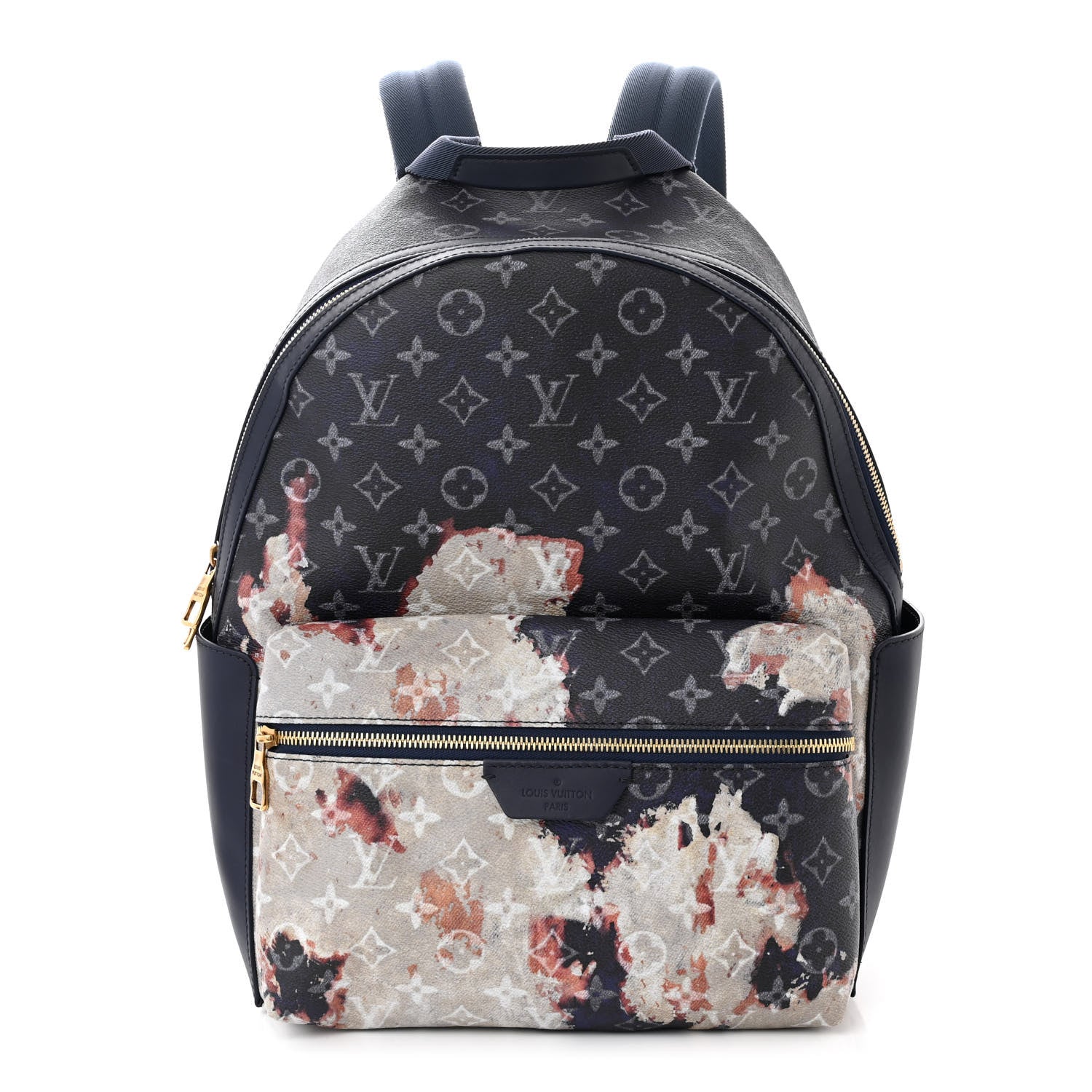 Louis Vuitton Monogram Bleach Discovery Backpack PM Ink Blue 1 of 10