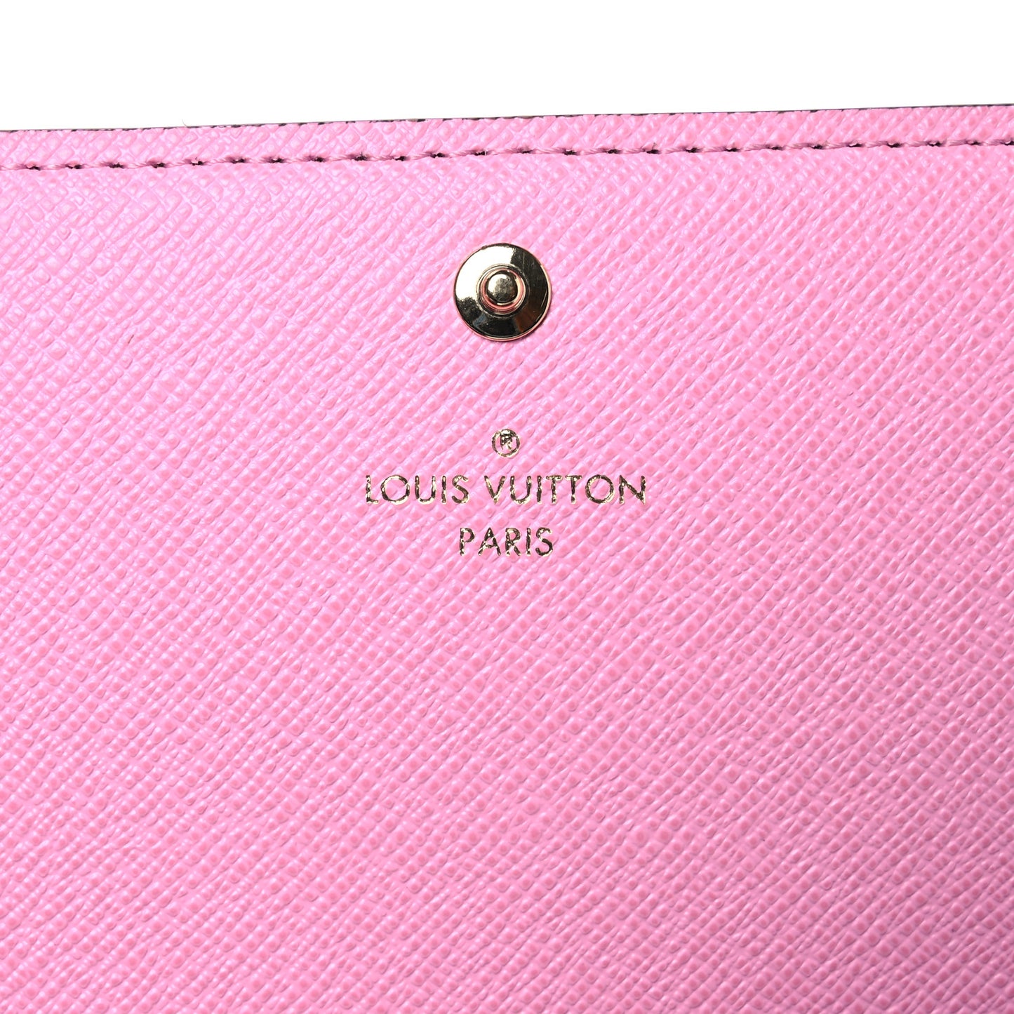 Damier Ebene 2022 Christmas Animation London Sarah Wallet Pink