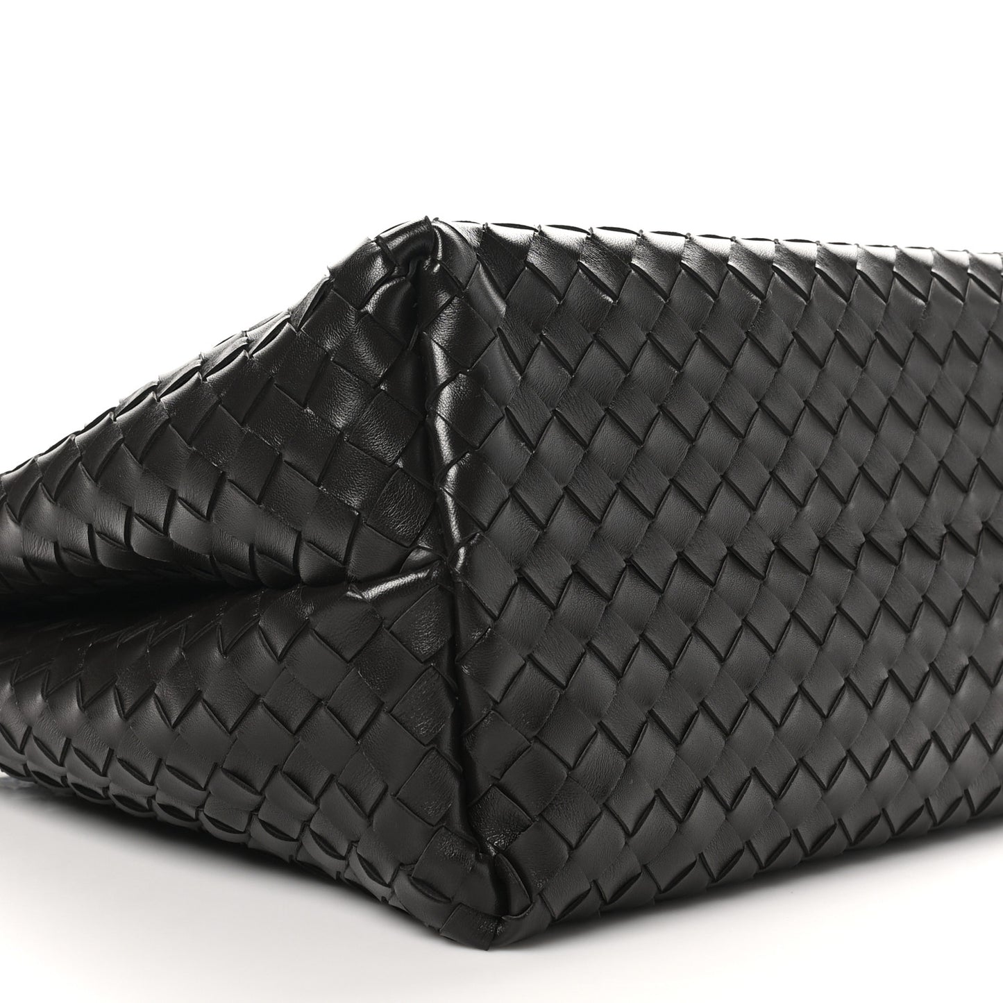Nappa Intrecciato Large Andiamo Shoulder Bag Fondant