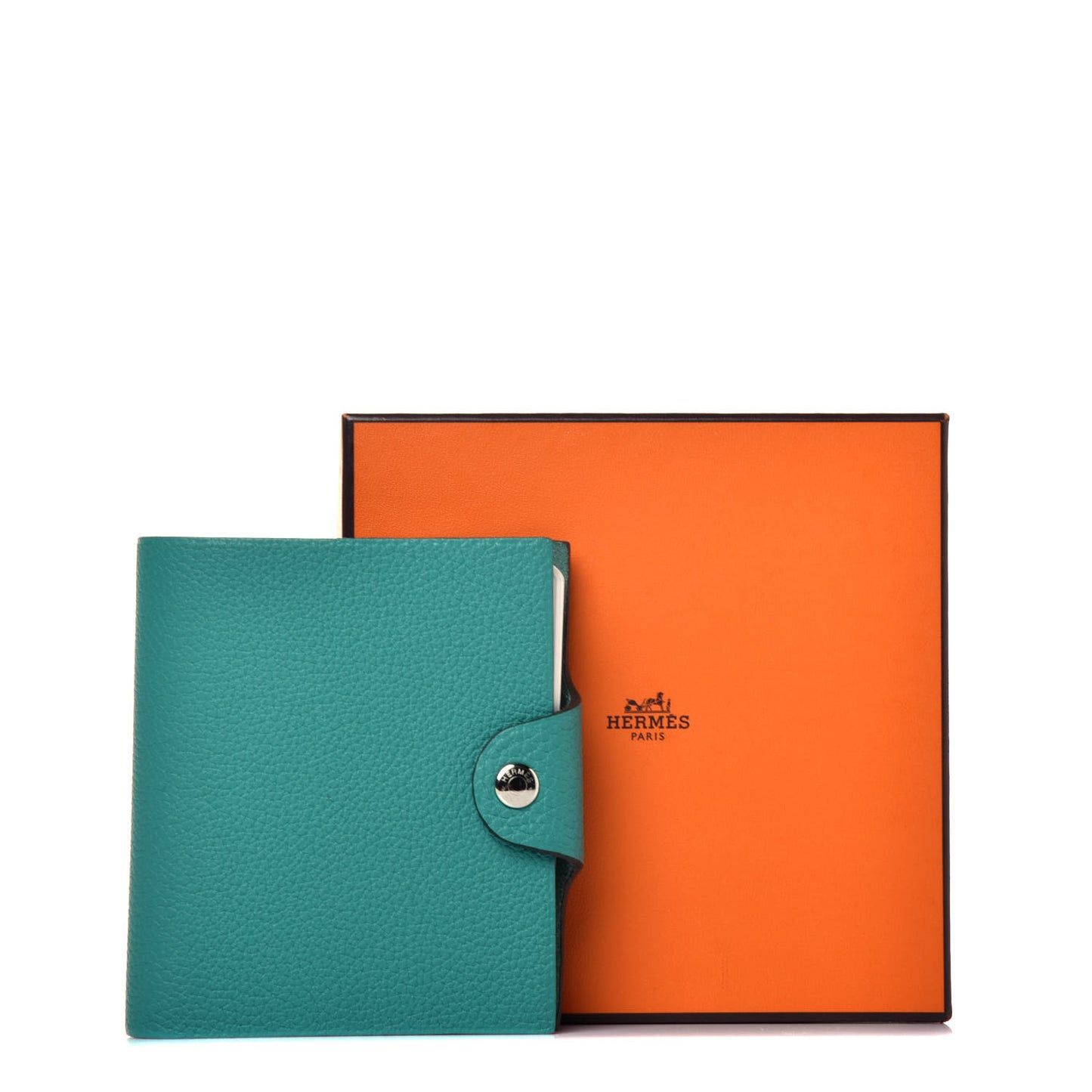 Togo Ulysse Mini Notebook Cover Vert Verone