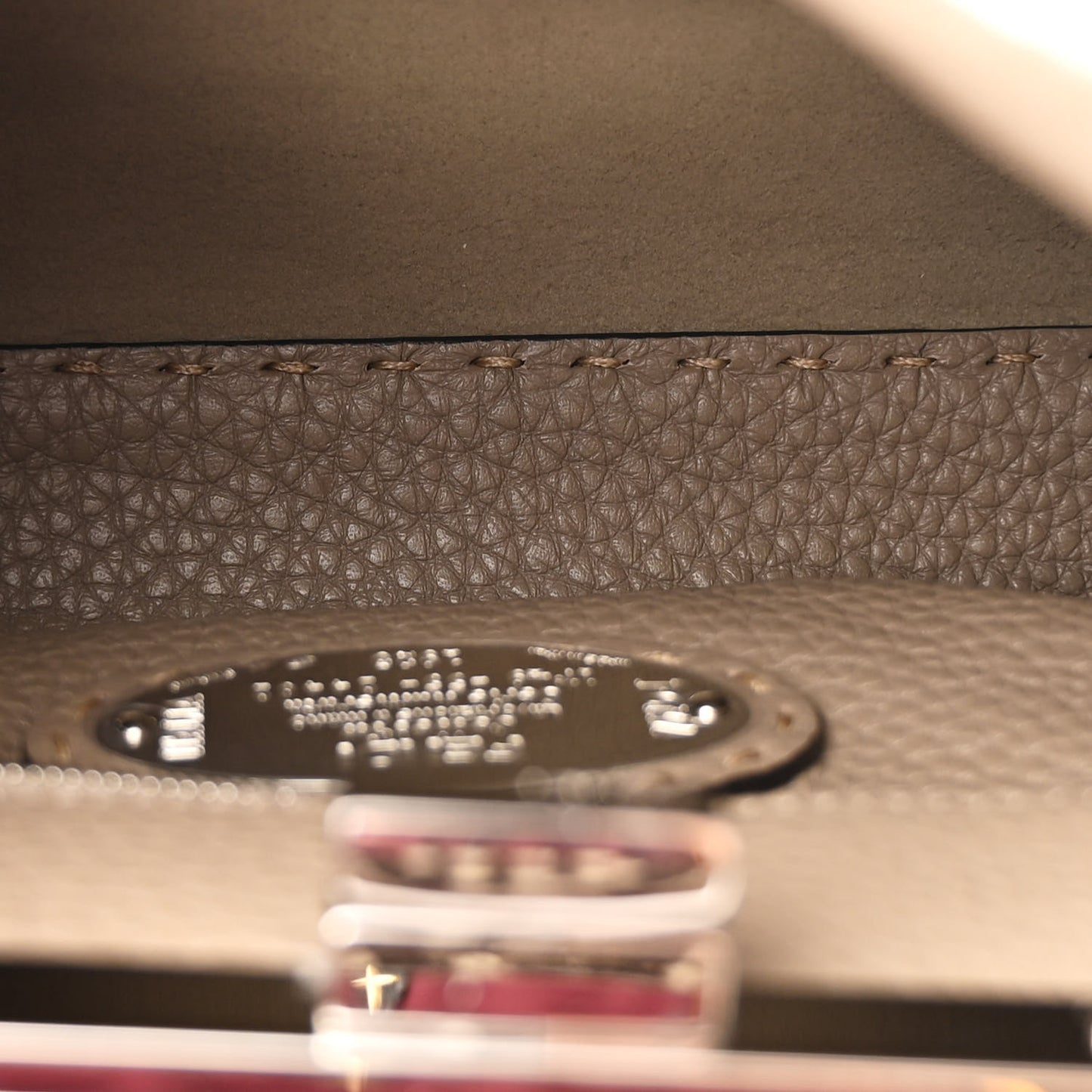 Cuoio Romano Snakeskin Selleria Mini Peekaboo Iconic Satchel Roccia Corda