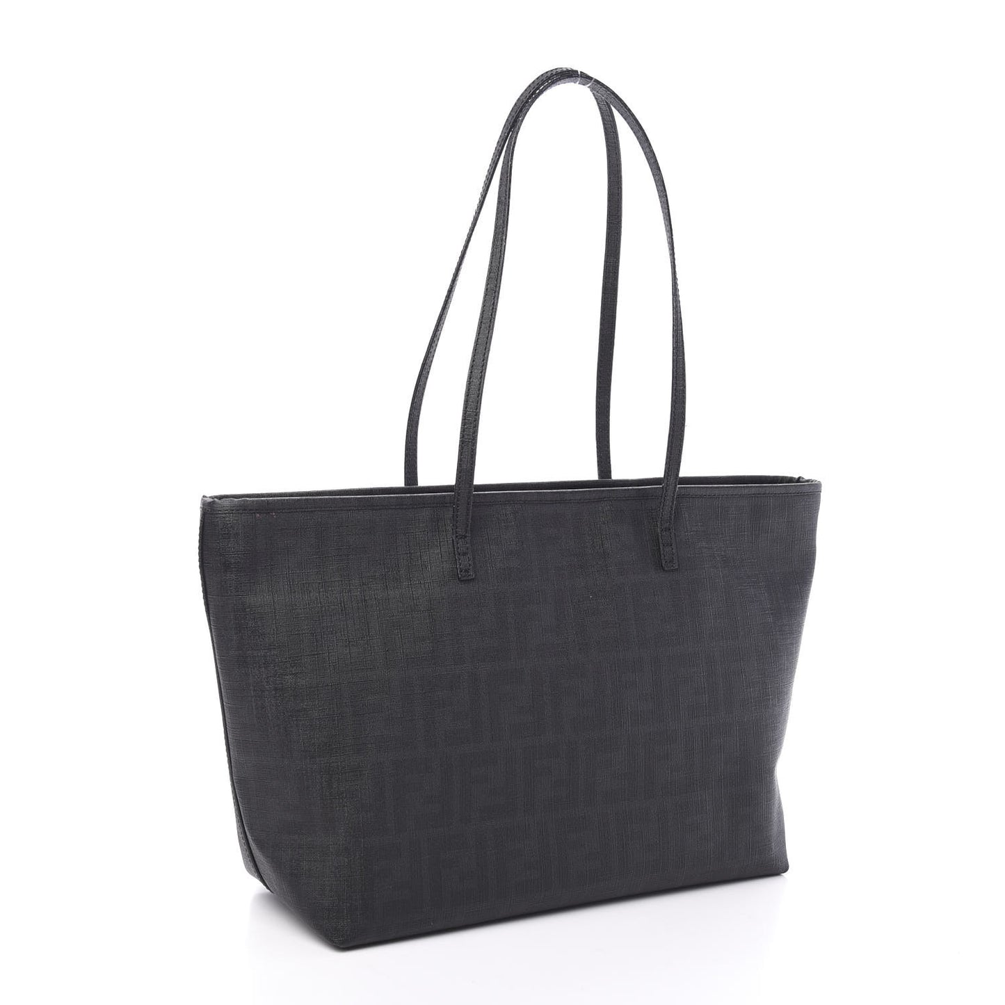 Zucca Spalmati Small Roll Tote Black