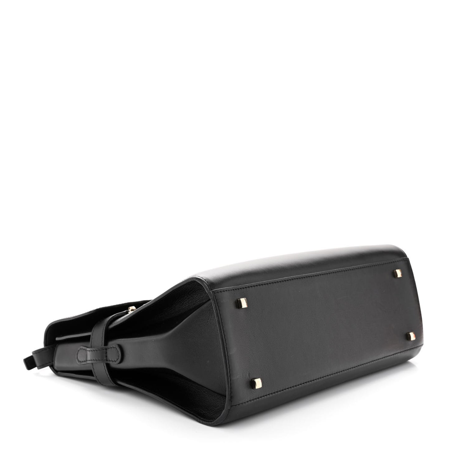 Calfskin GM Tempete Satchel Black