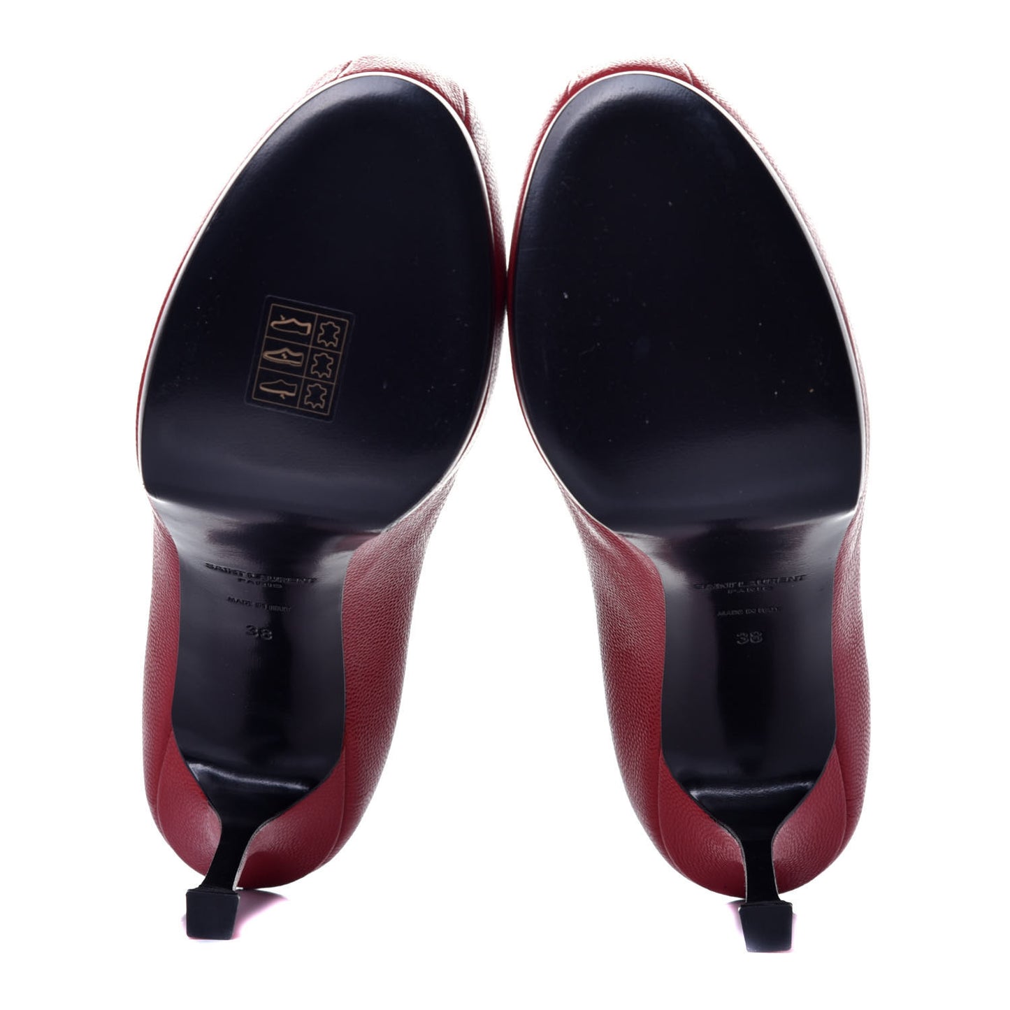 Vernigolf Tribtoo Platform 80 Pumps 38 Rouge Orient
