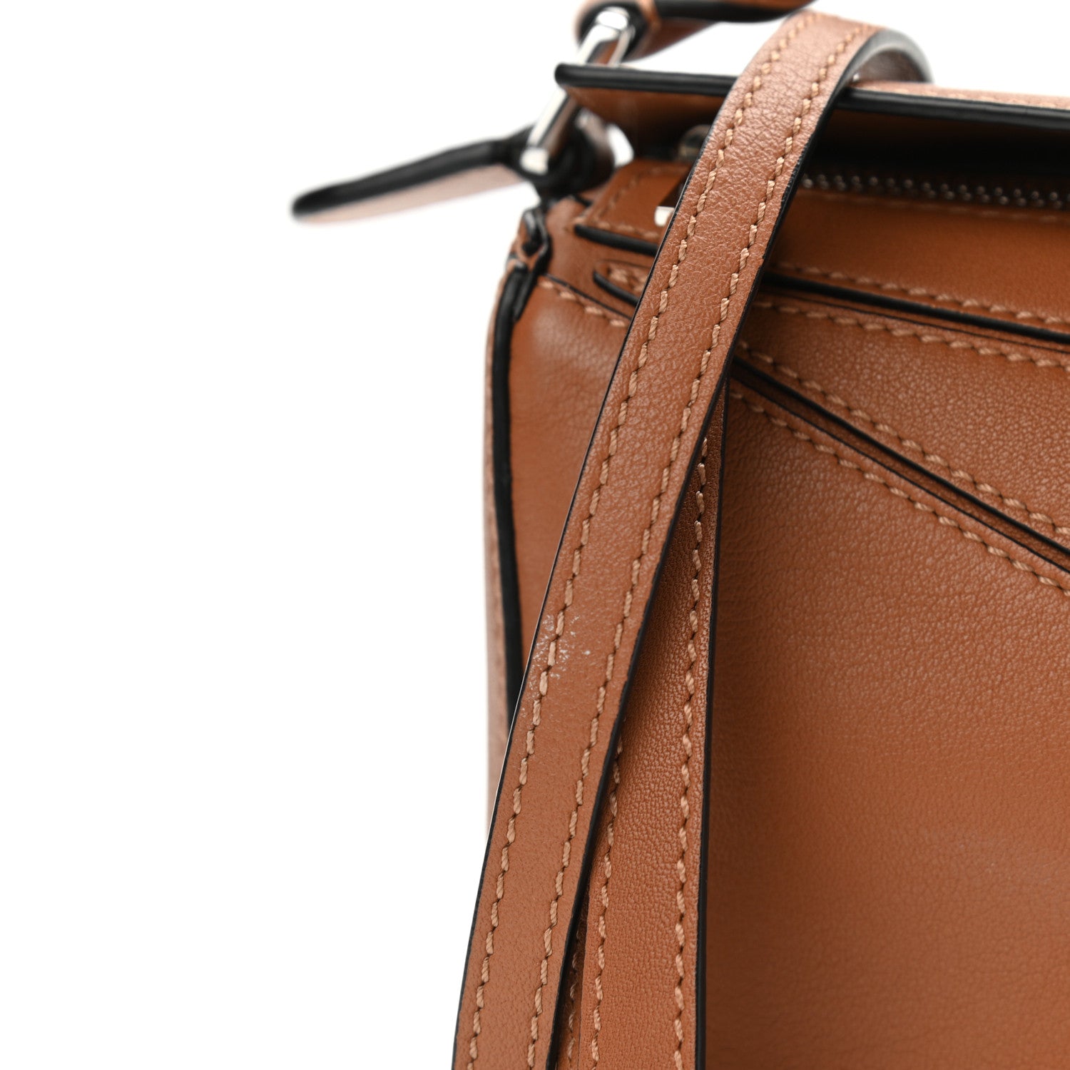 Loewe Calfskin Mini Puzzle Bag Tan 11 of 11