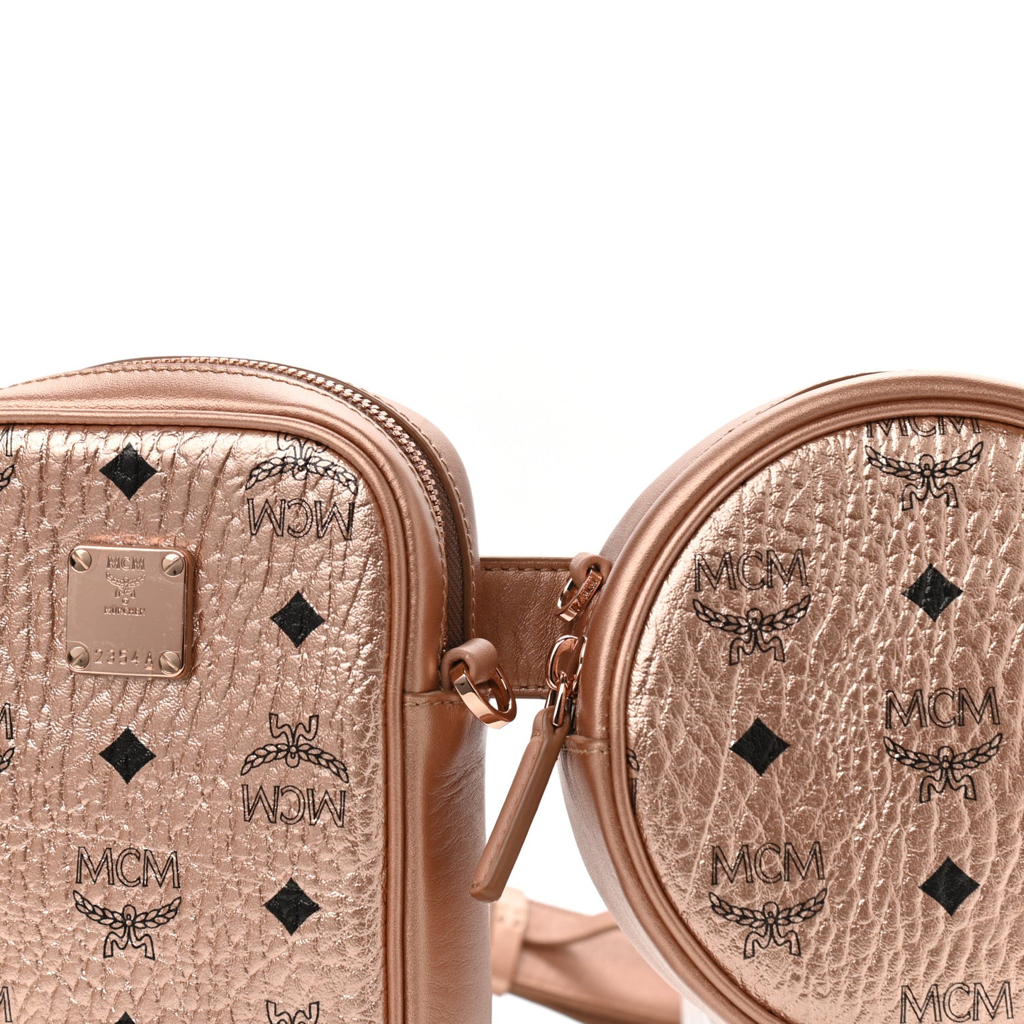 Metallic Visetos Stark Original Belt Bag Champagne Gold