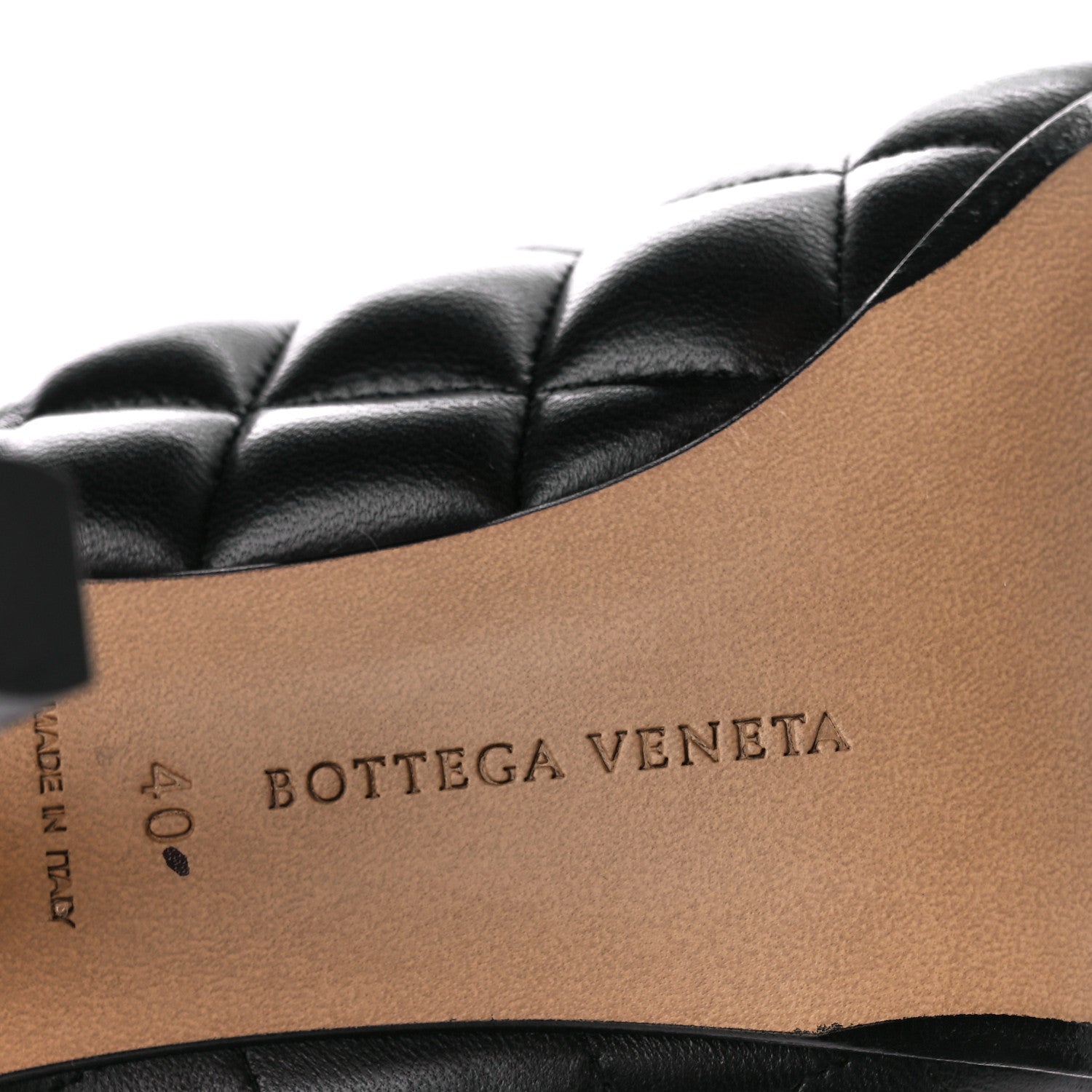 Bottega Veneta Nappa Matelasse Padded Dream Pumps 40 Black 7 of 10