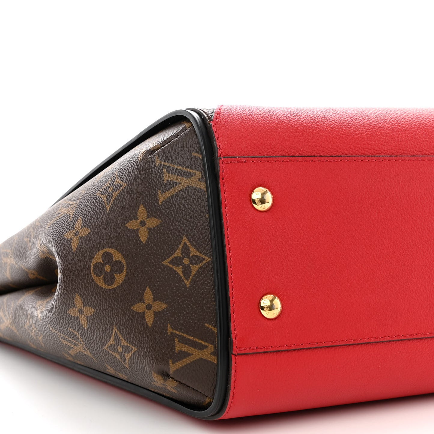 Calfskin Monogram Kimono Tote Cherry