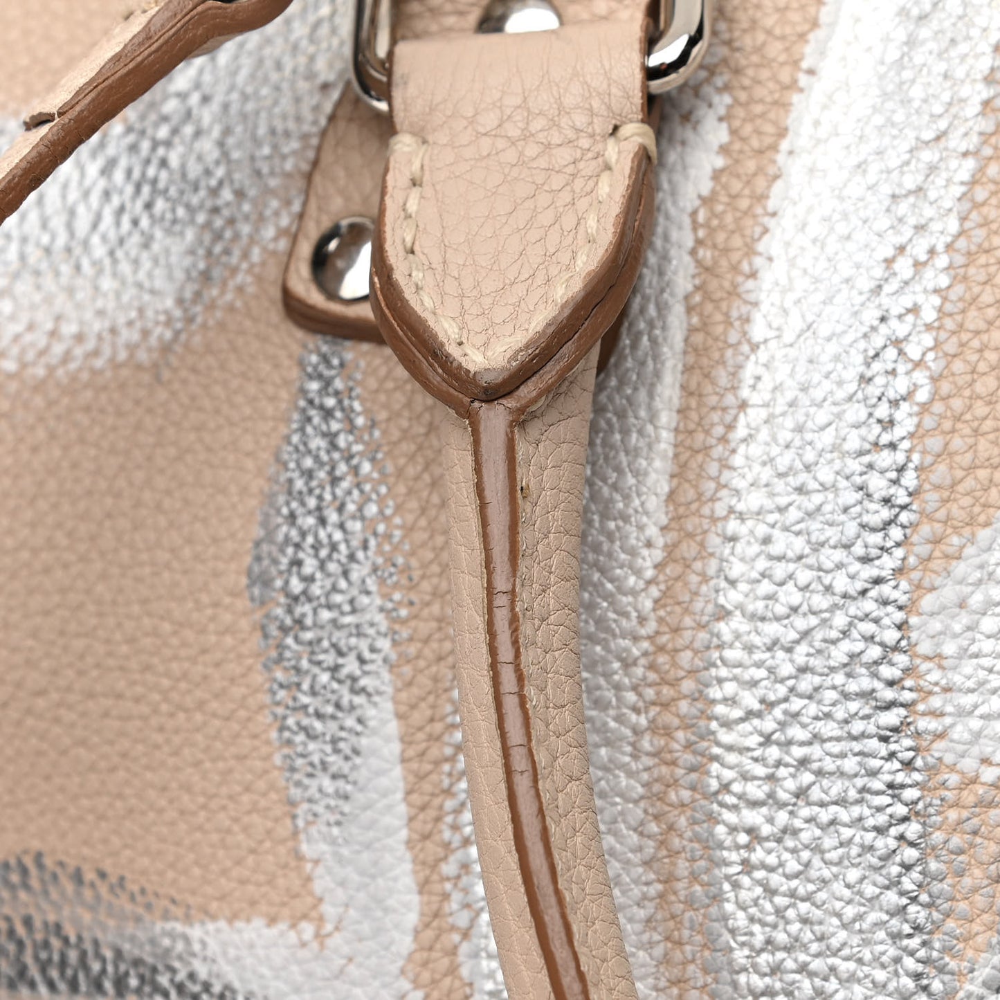 Prorsum Grainy Calfskin Hand Painted Bloomsbury Beige