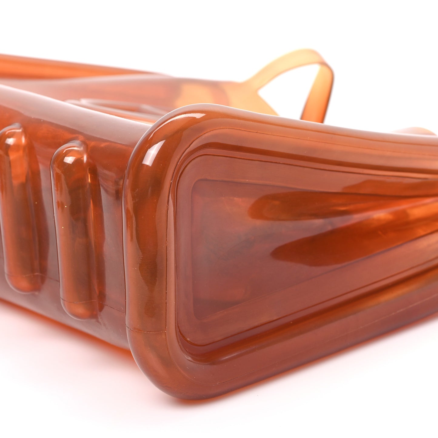 x MELISSA Jelly Medium Shopping Bag Clear Brown