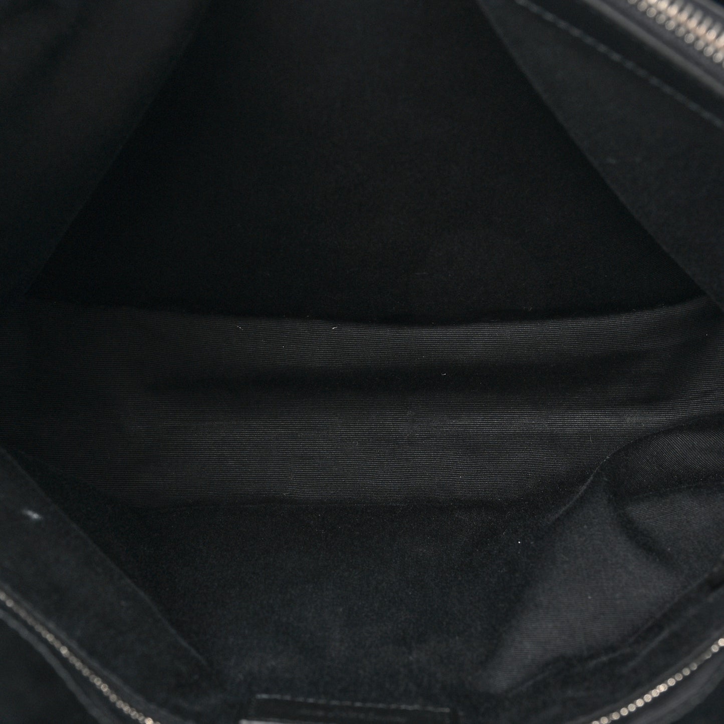 Calfskin Y Quilted Monogram Large Loulou Chain Satchel Black