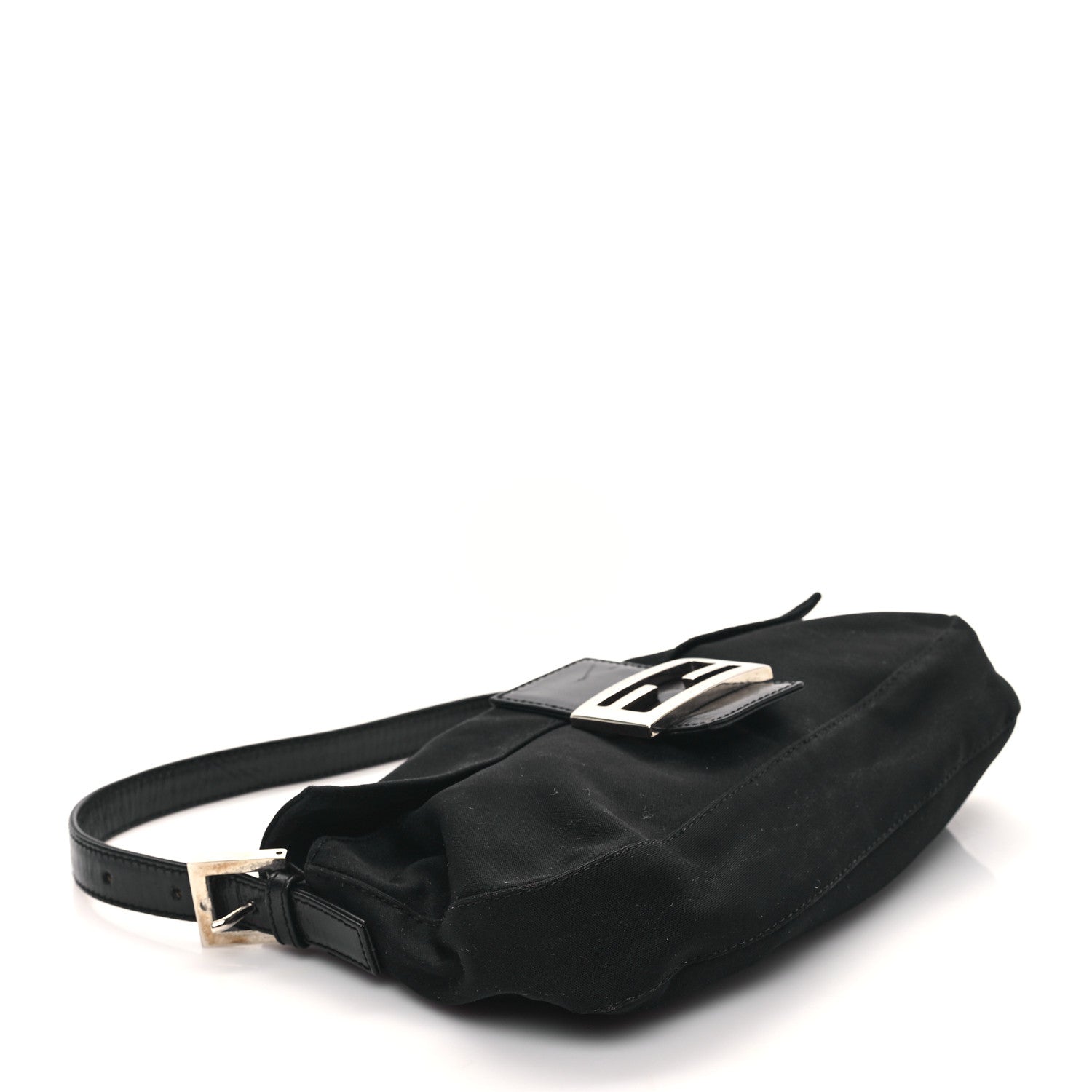 Fendi Neoprene Baguette Black 4 of 11