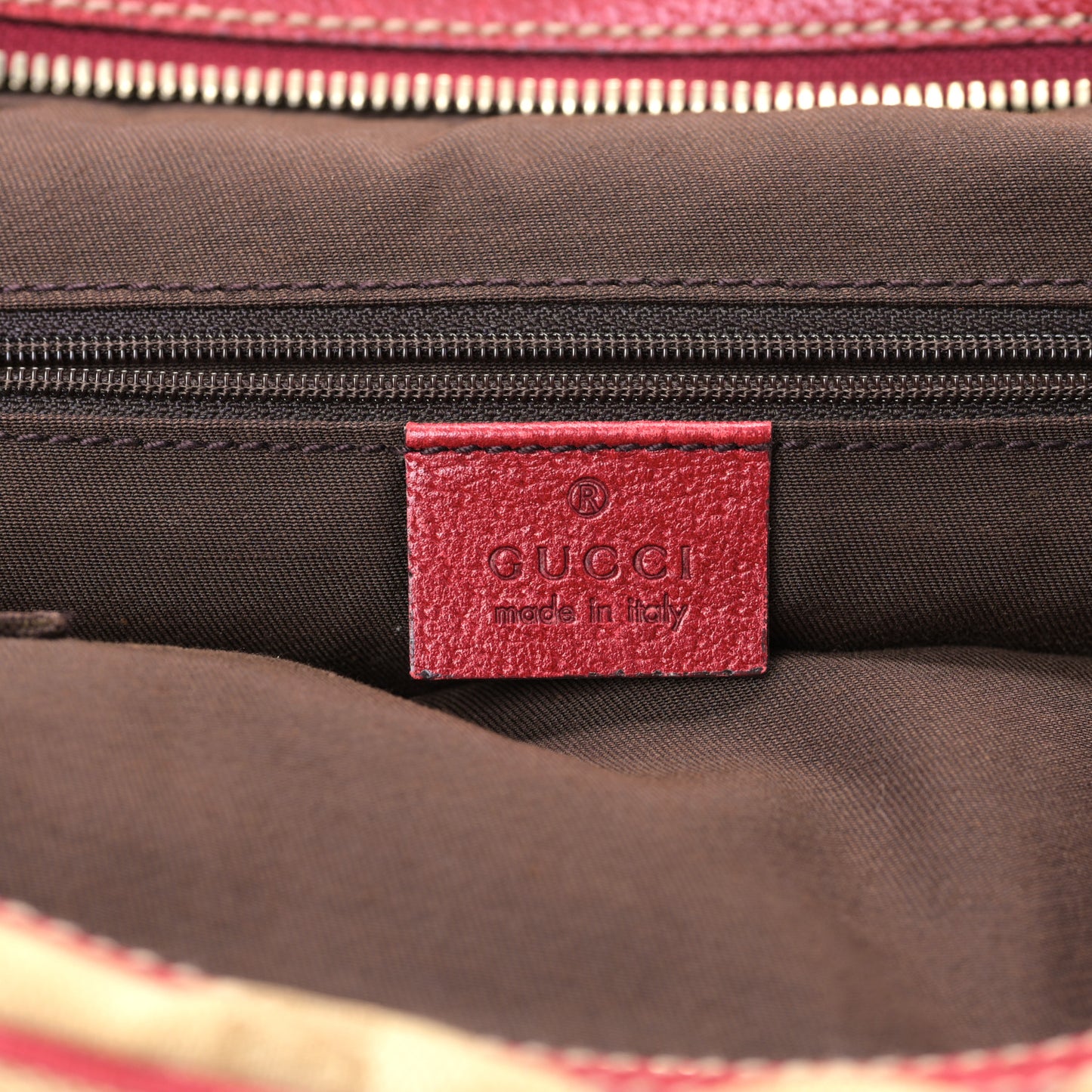 Monogram Small Princy Satchel Red