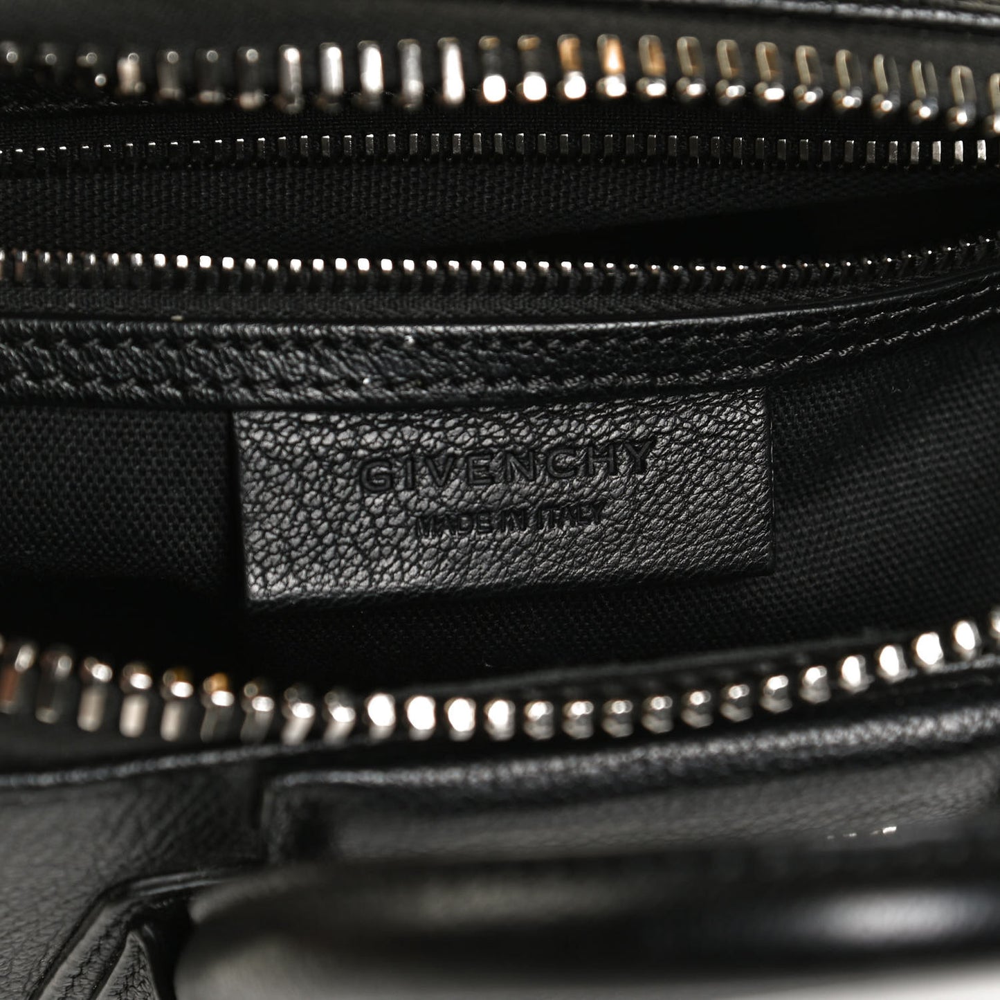 Sugar Goatskin Mini Antigona Black