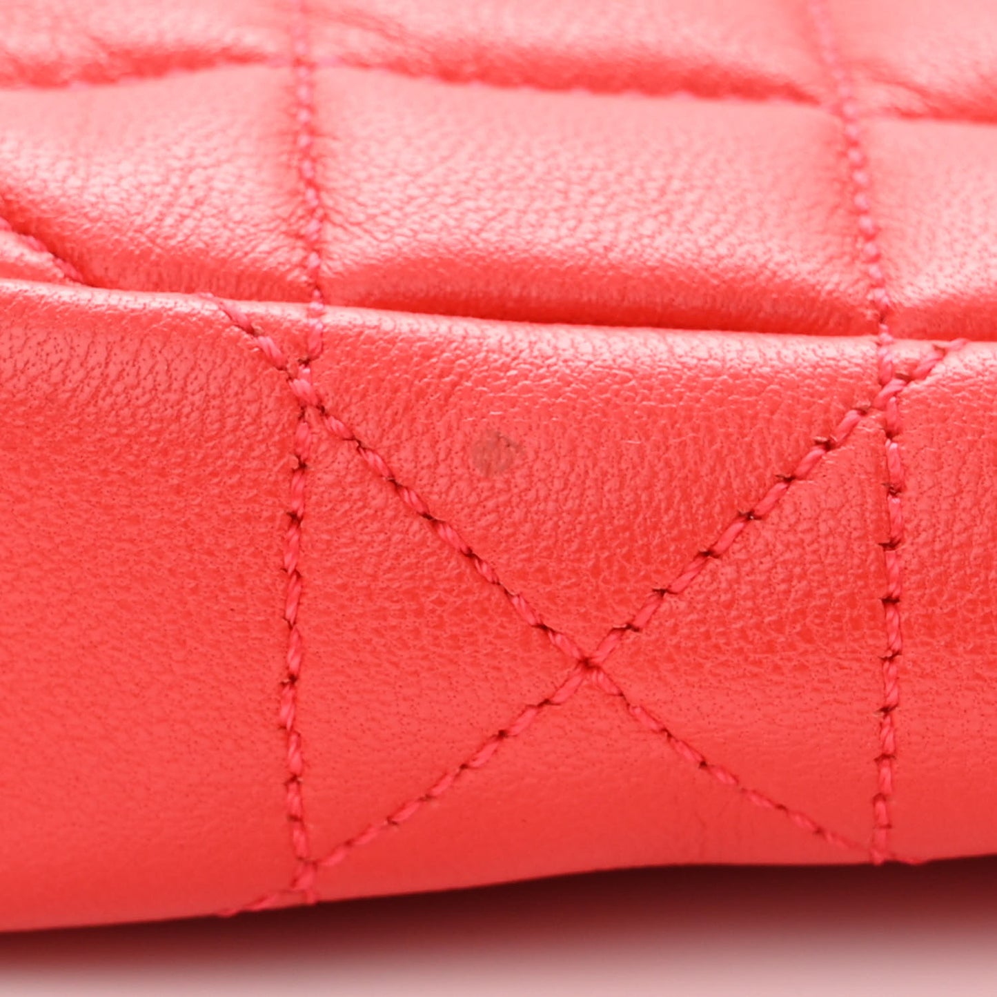 Lambskin Miss Dior Promenade Pouch Red