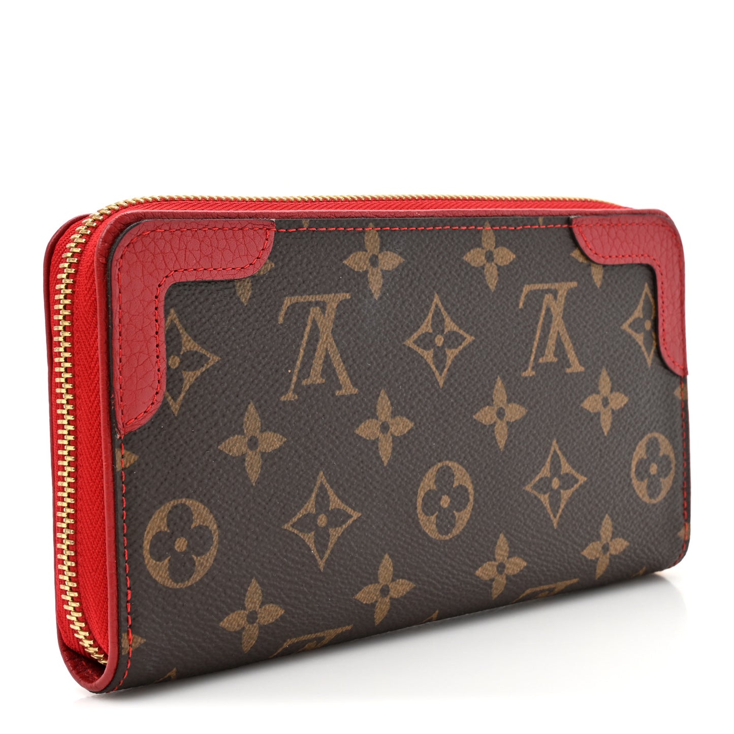 Monogram Retiro Zippy Wallet Cherry