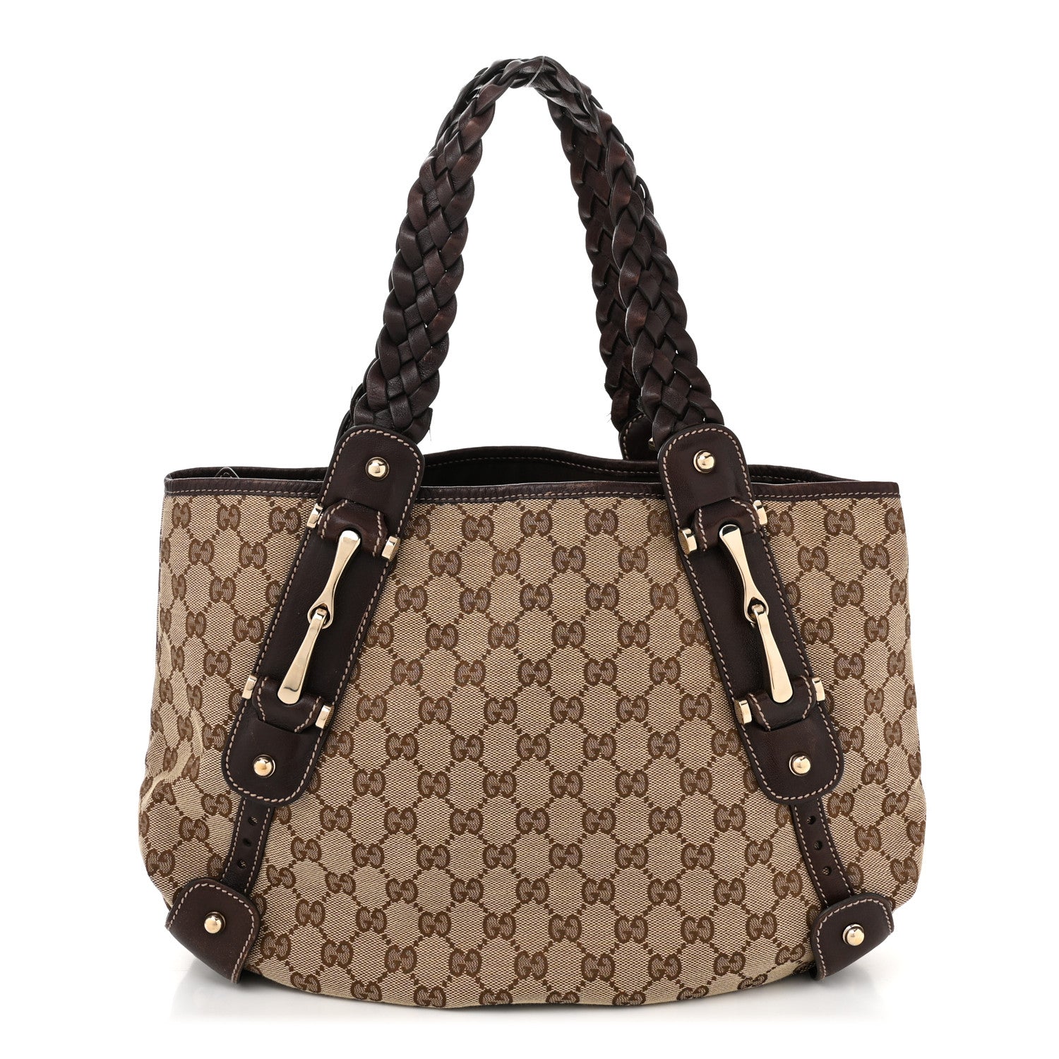 Gucci Monogram Small Pelham Shoulder Bag Dark Brown 1 of 13