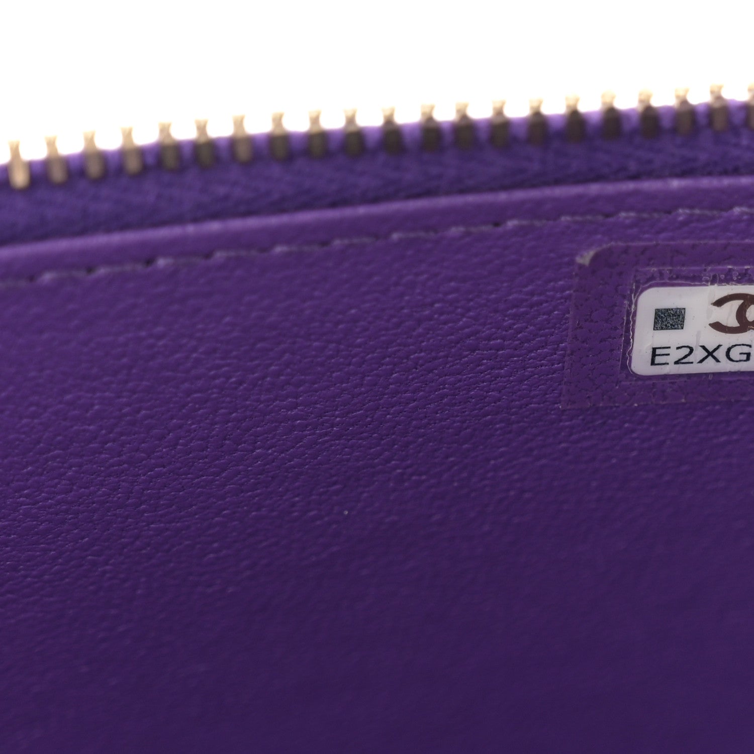 Chanel Lambskin Quilted Small Top Handle Vanity Case With Chain Purple 7 of 11