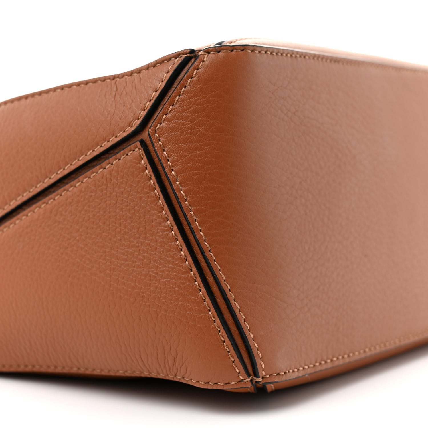 Loewe Calfskin Small Puzzle Bag Tan 8 of 11