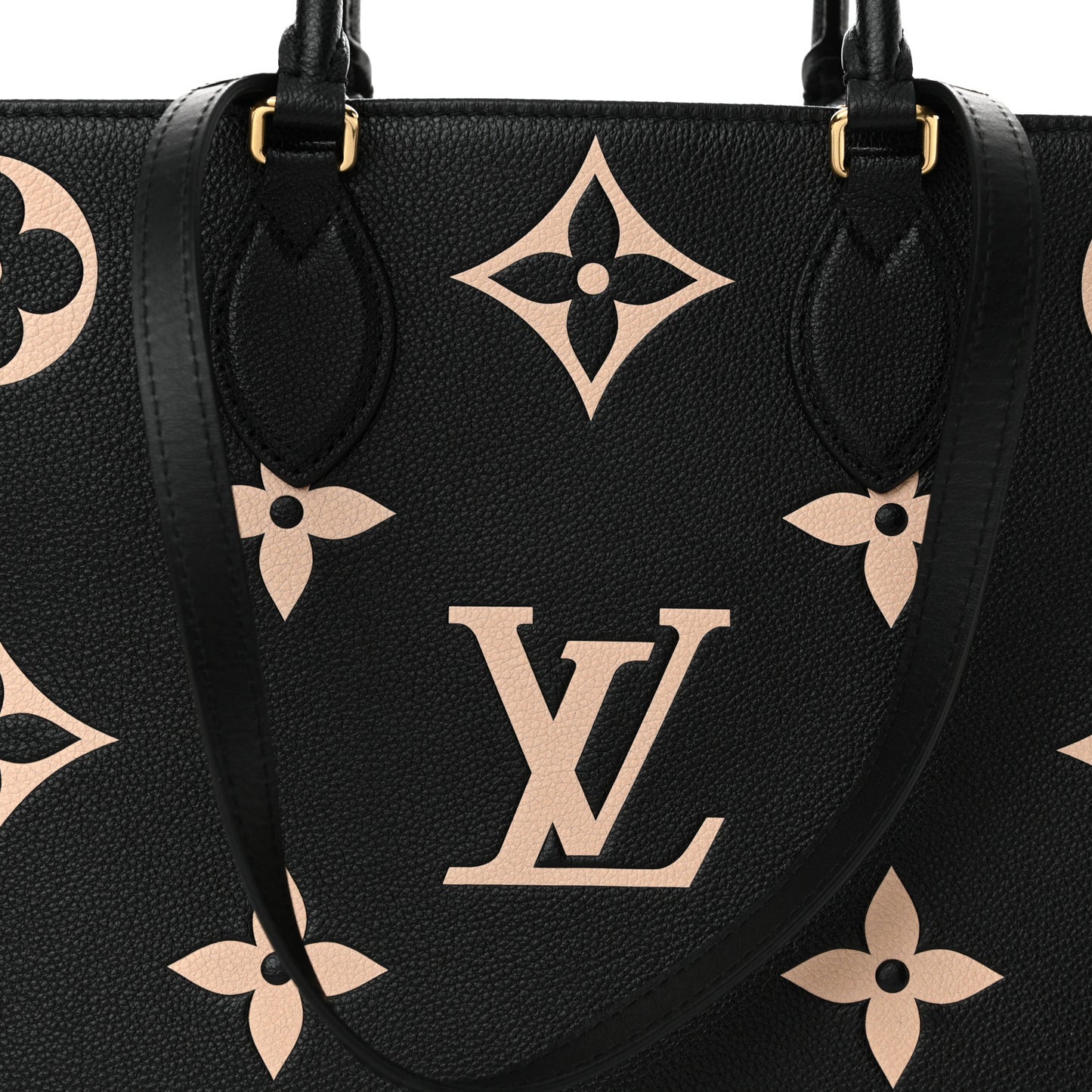 Empreinte Monogram Giant Onthego MM Black Beige