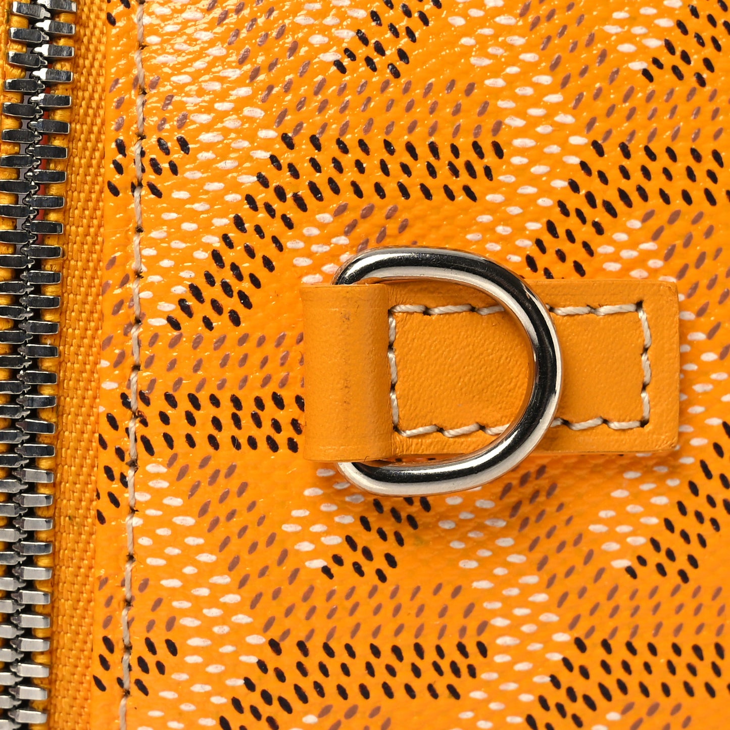 Goyardine Muse Vanity Case Yellow