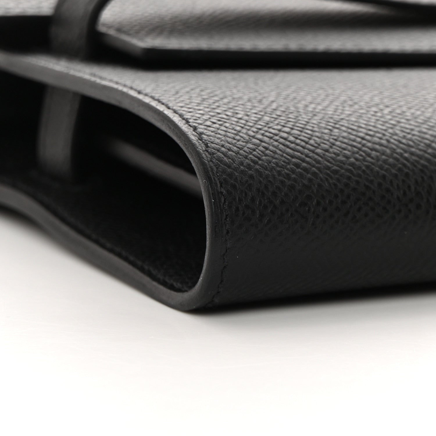 Hermes Epsom Kelly Wallet To Go Black 9 of 11