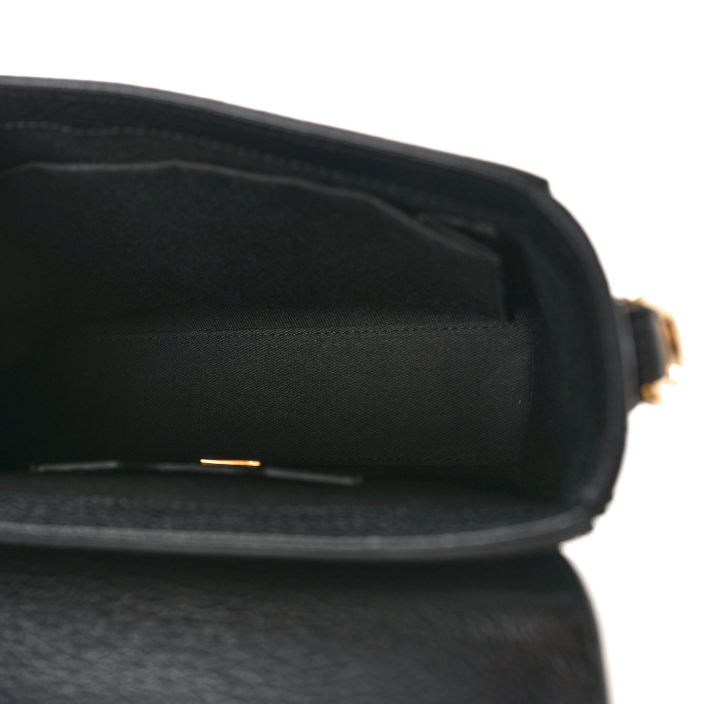 DOLCE GABBANA Calfskin Miss Bonita Top Handle Bag Black