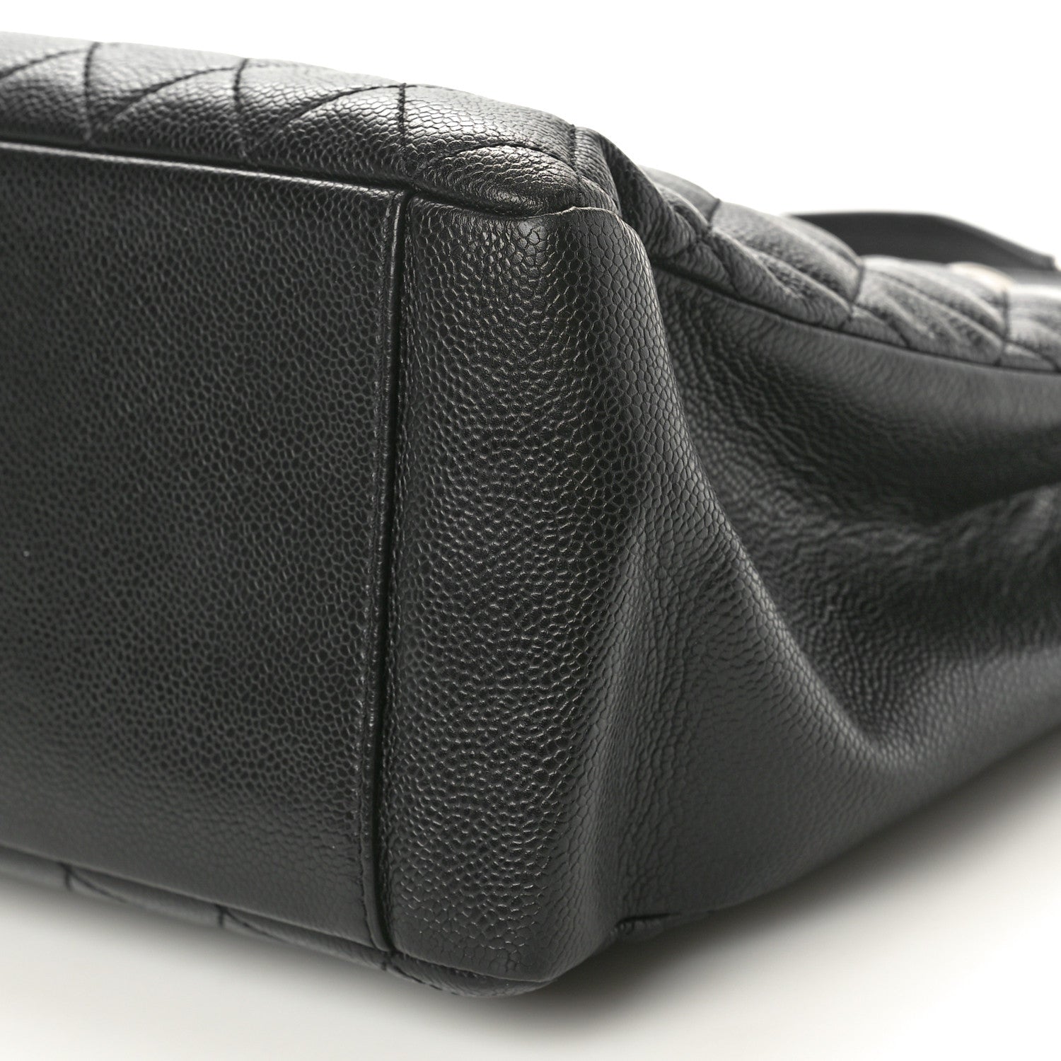 Chanel Caviar Quilted Grand Shopping Tote GST Black 11 of 12