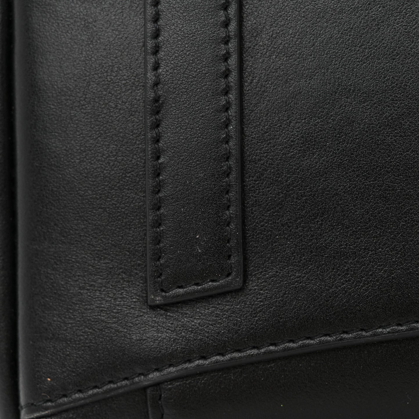 Box Calfskin Small Antigona Sport Top Handle Bag Black