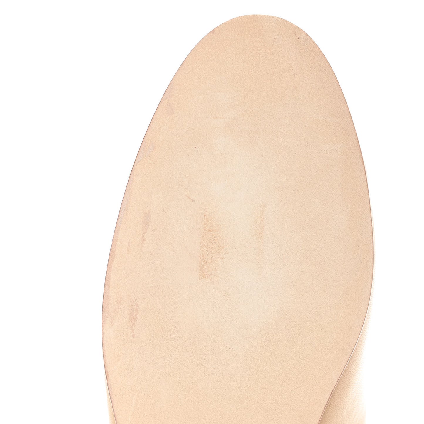 Lambskin CC Cap Toe Ballerina Flats 40.5 Beige