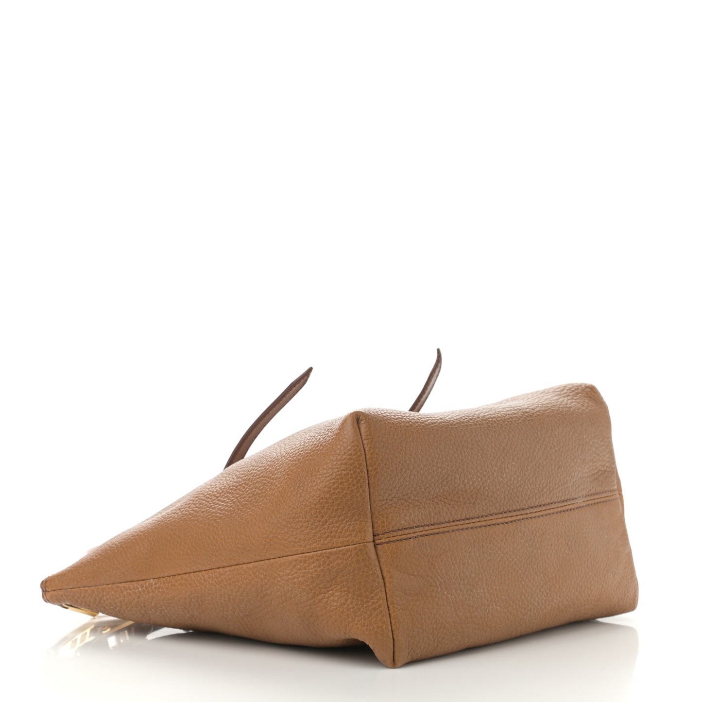 London Grainy Calfskin Small Salisbury Tote Beige