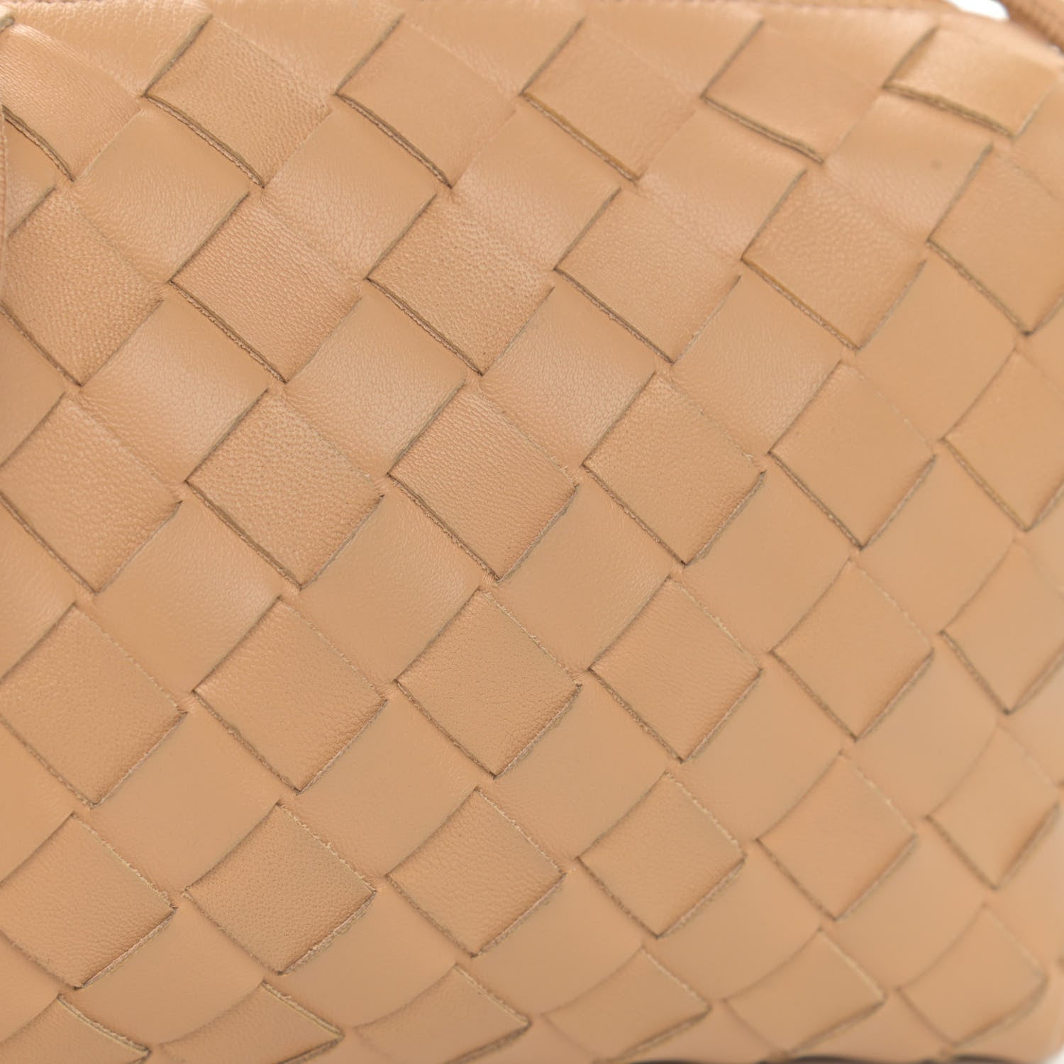 Bottega Veneta Nappa Intrecciato Mini Loop Camera Bag Almond 10 of 14