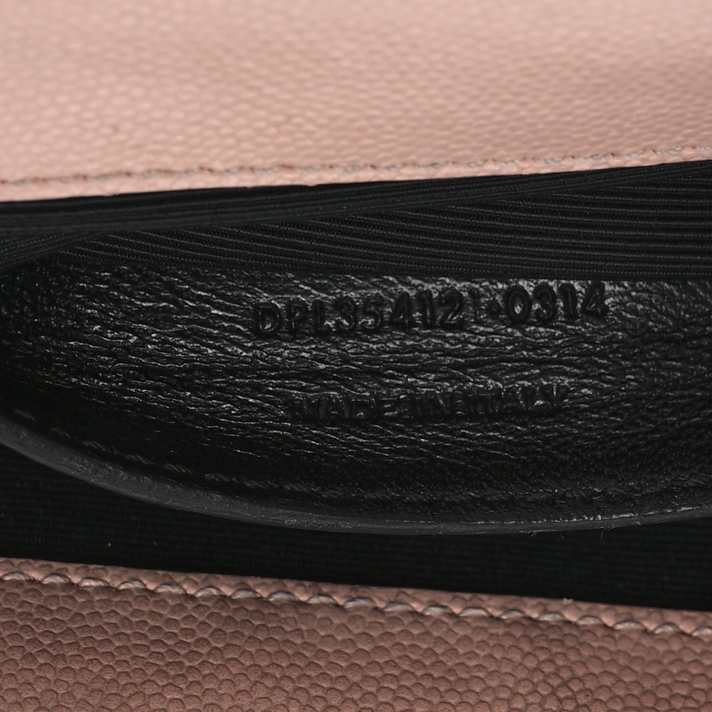 Grain De Poudre Small Monogram Kate Satchel Pale Blush