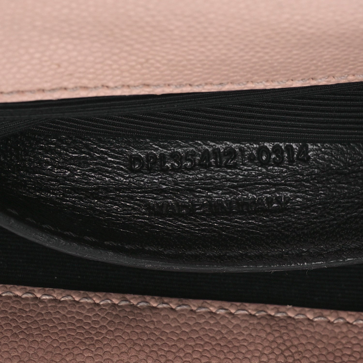 Saint Laurent Grain De Poudre Small Monogram Kate Satchel Pale Blush 8 of 19