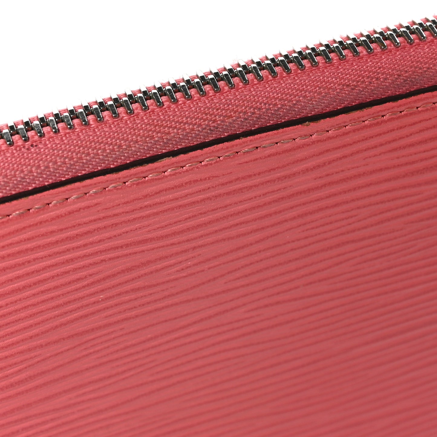 LOUIS VUITTON Epi Zippy Wallet Corail