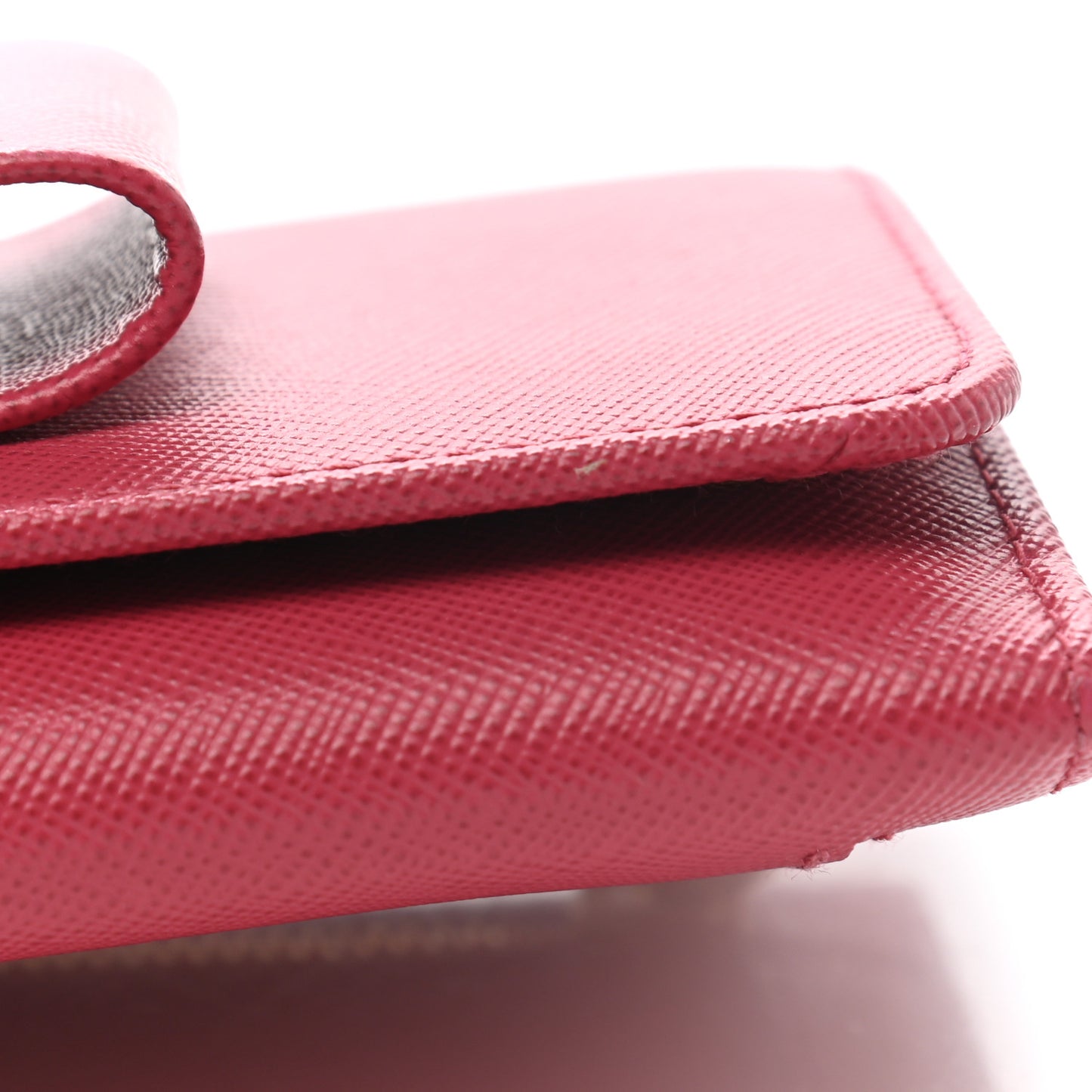 Saffiano Fiocco Bow Continental Wallet Peonia