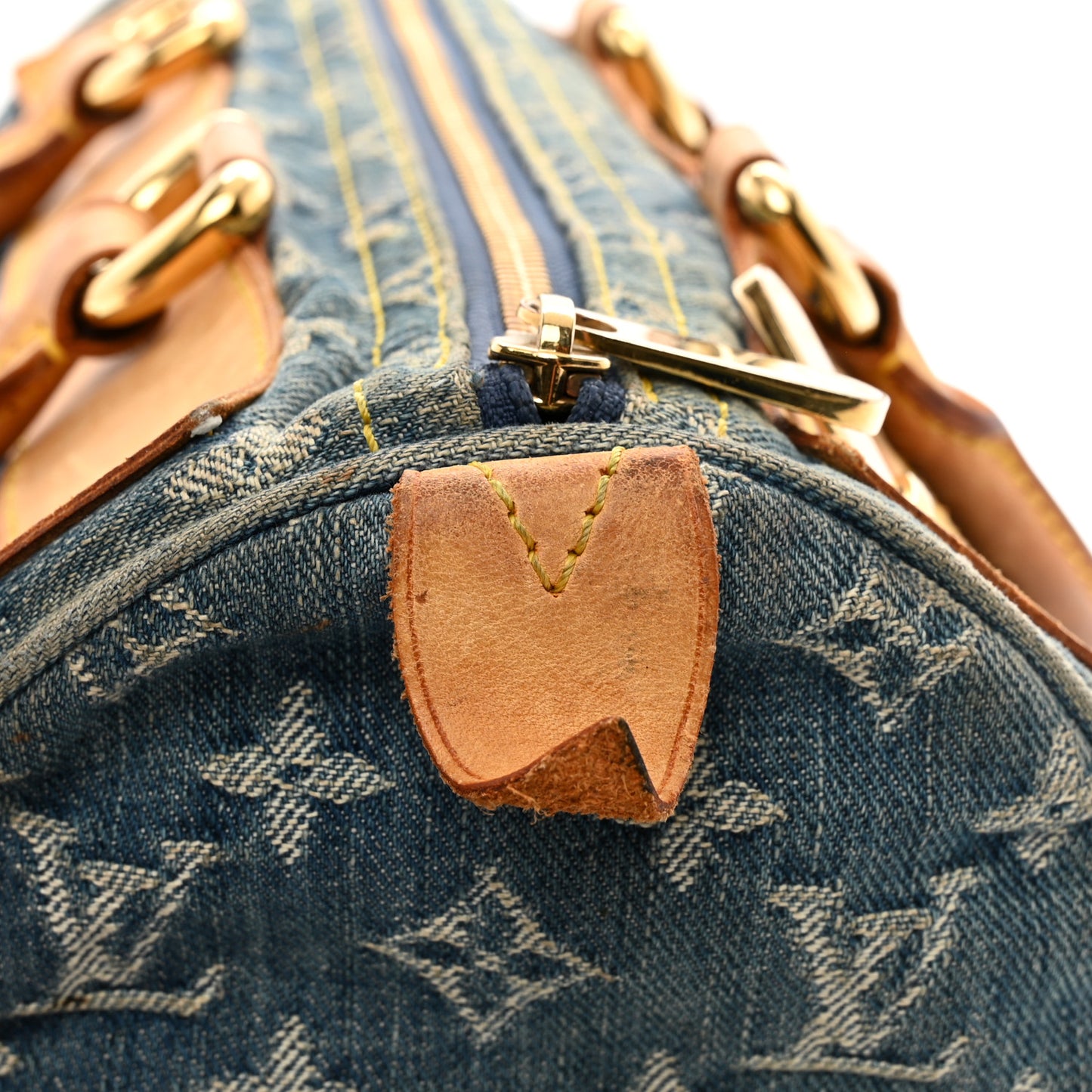 Monogram Denim Neo Speedy Blue