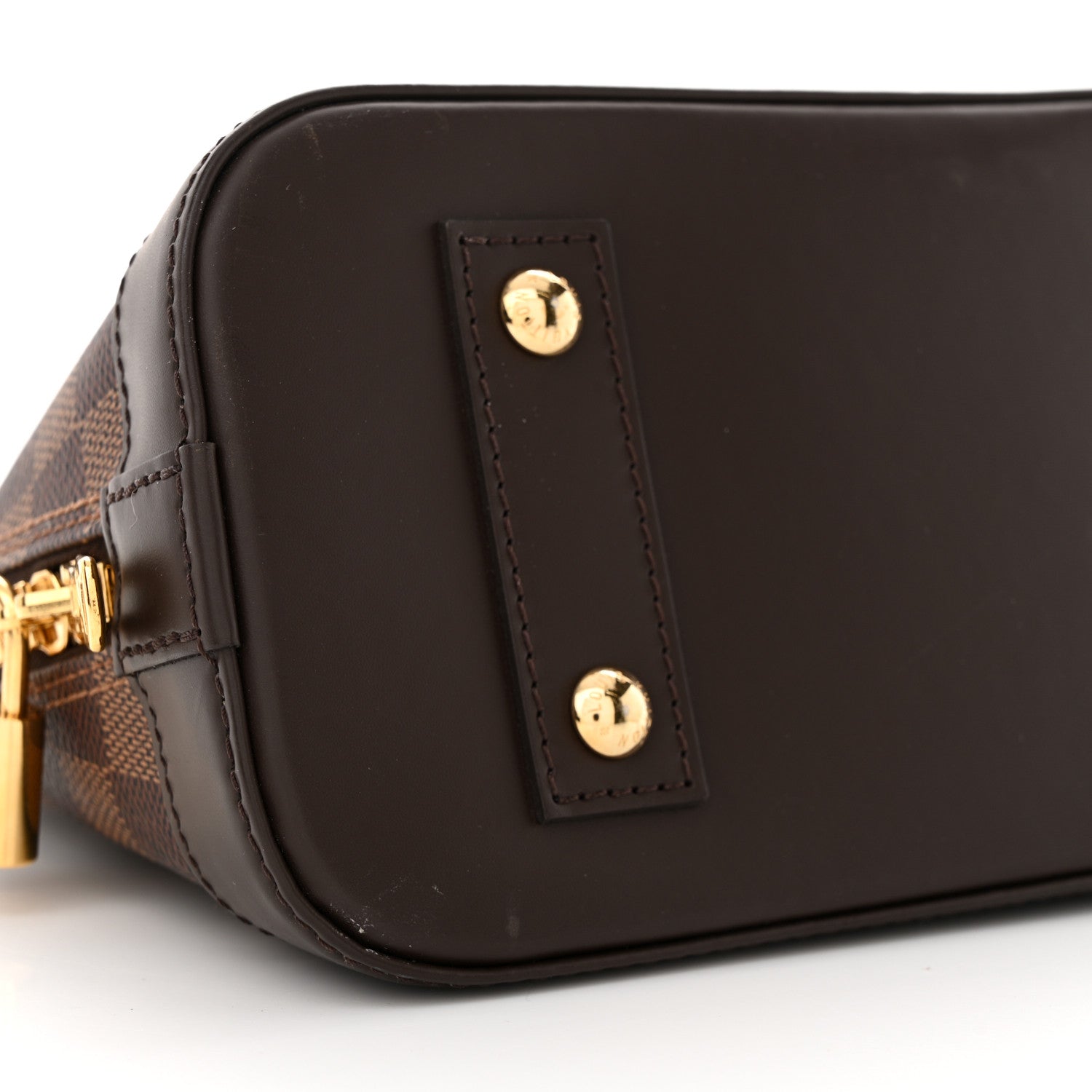 Louis Vuitton Damier Ebene Alma BB 8 of 10