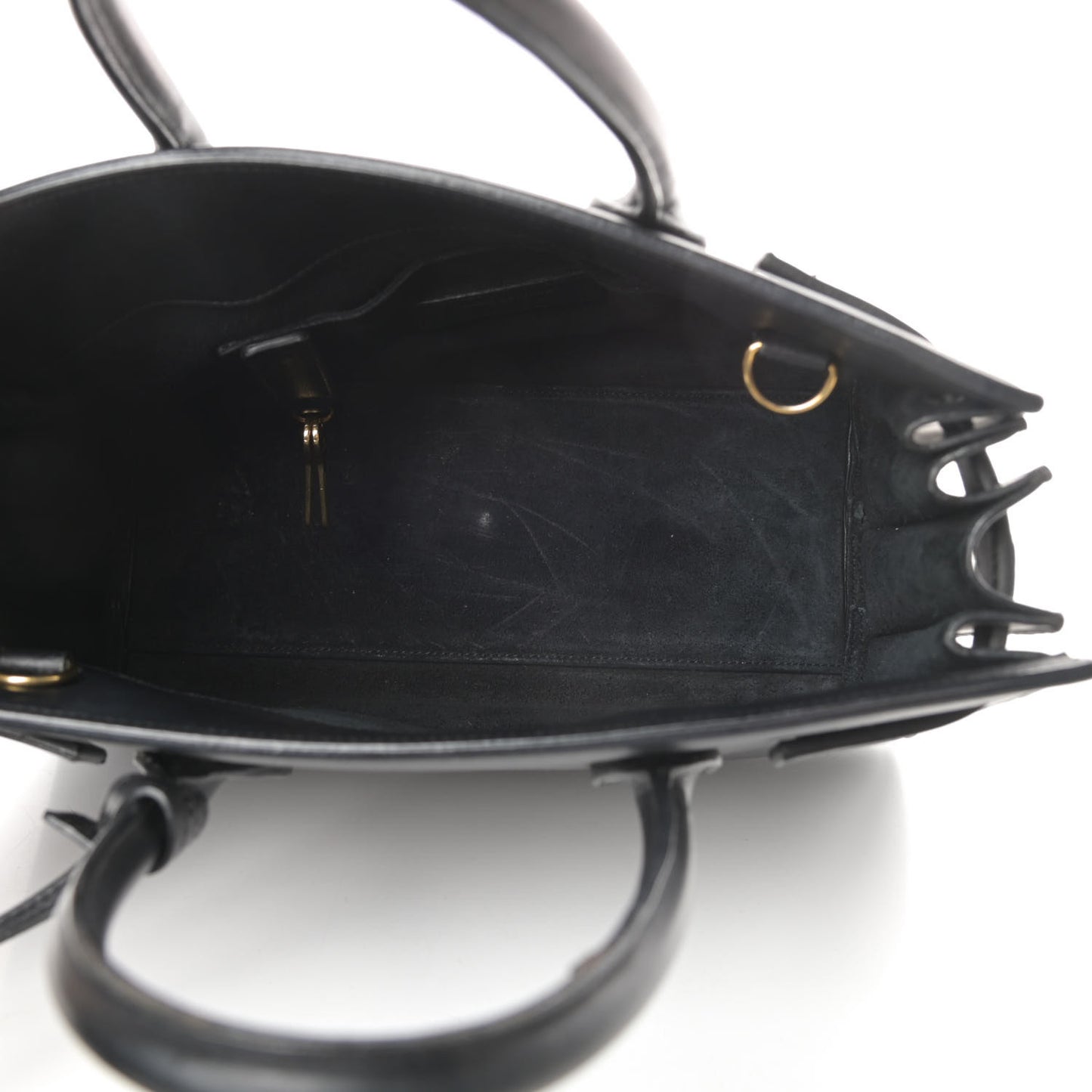 Calfskin Baby Sac de Jour Black