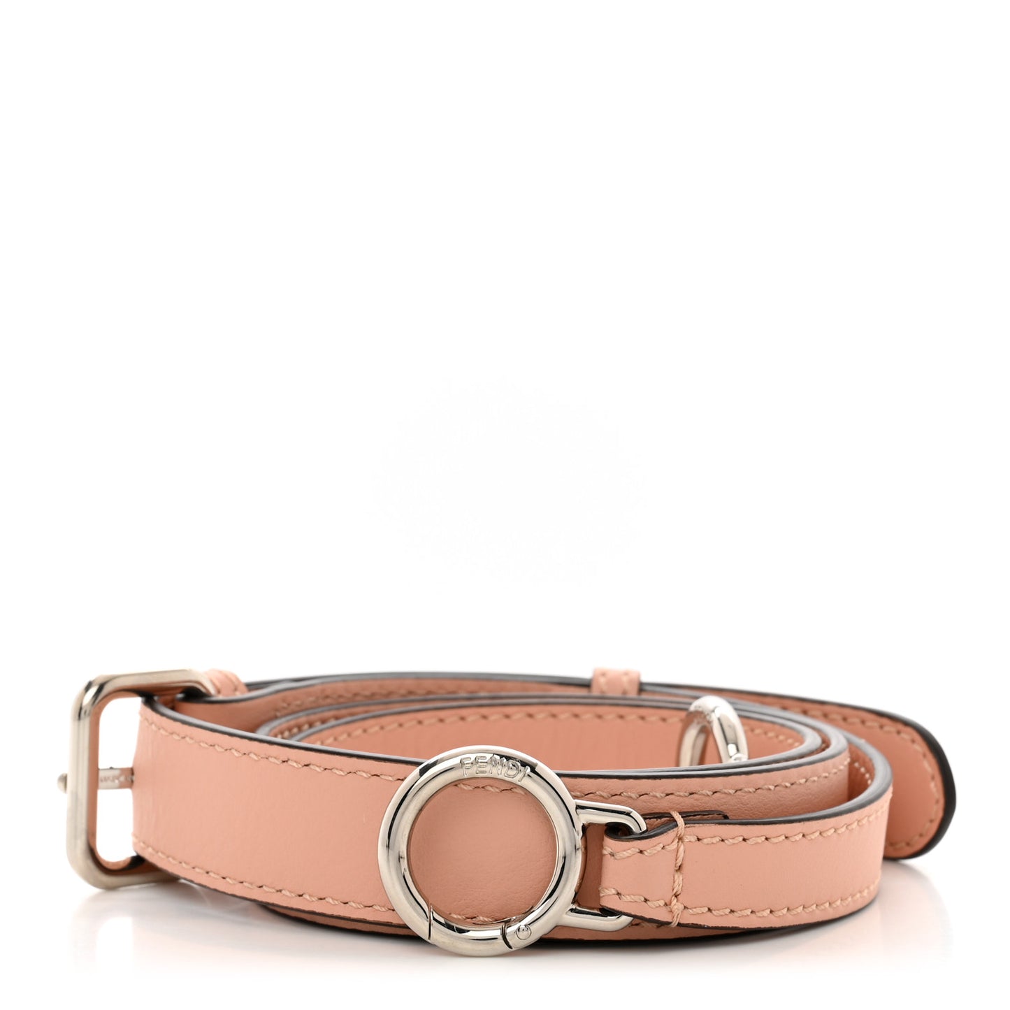 Calfskin Adjustable Peekaboo Strap Pink