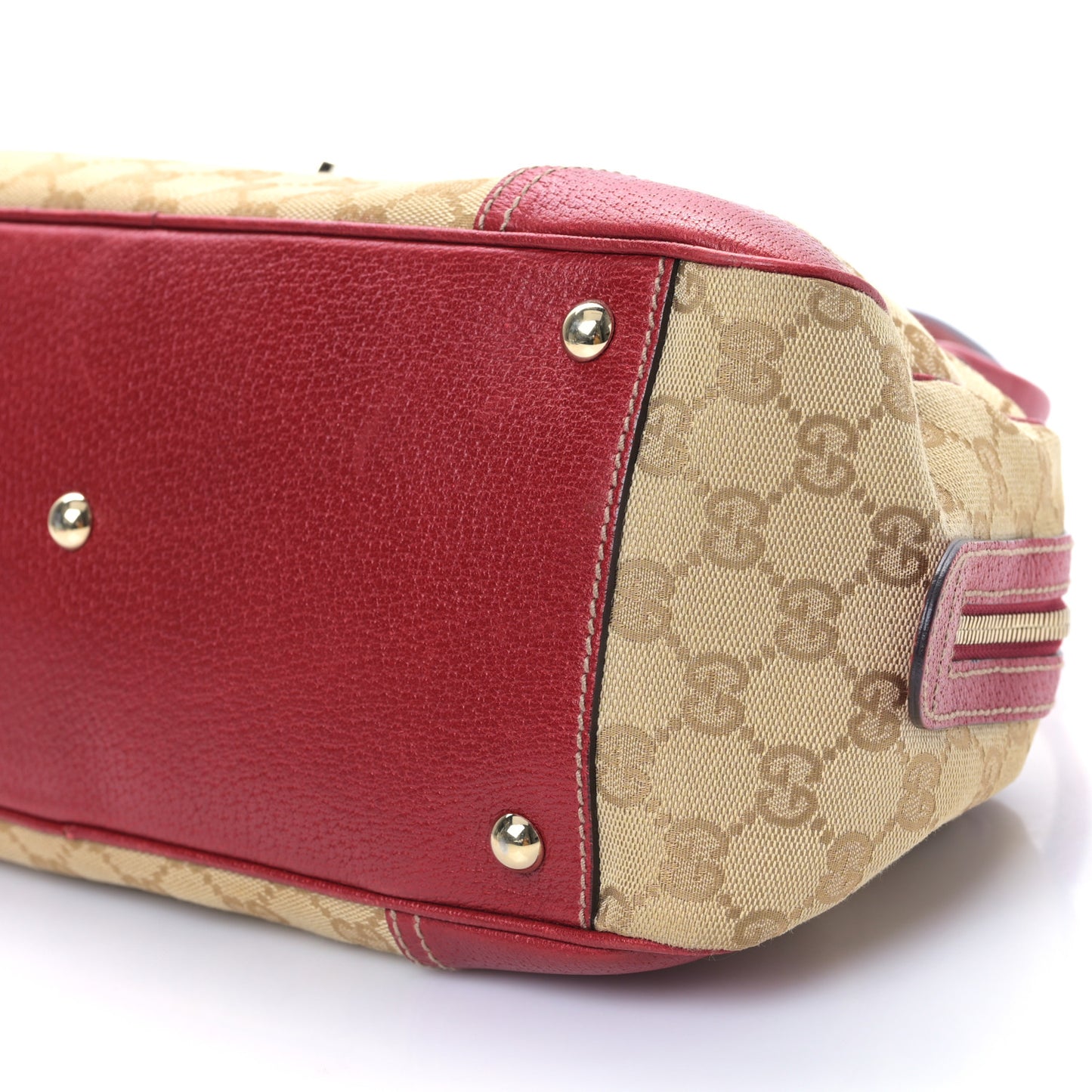 Monogram Small Princy Satchel Red