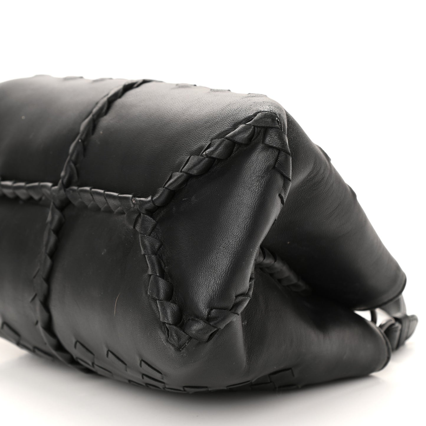 Nappa Intrecciato Tote Black