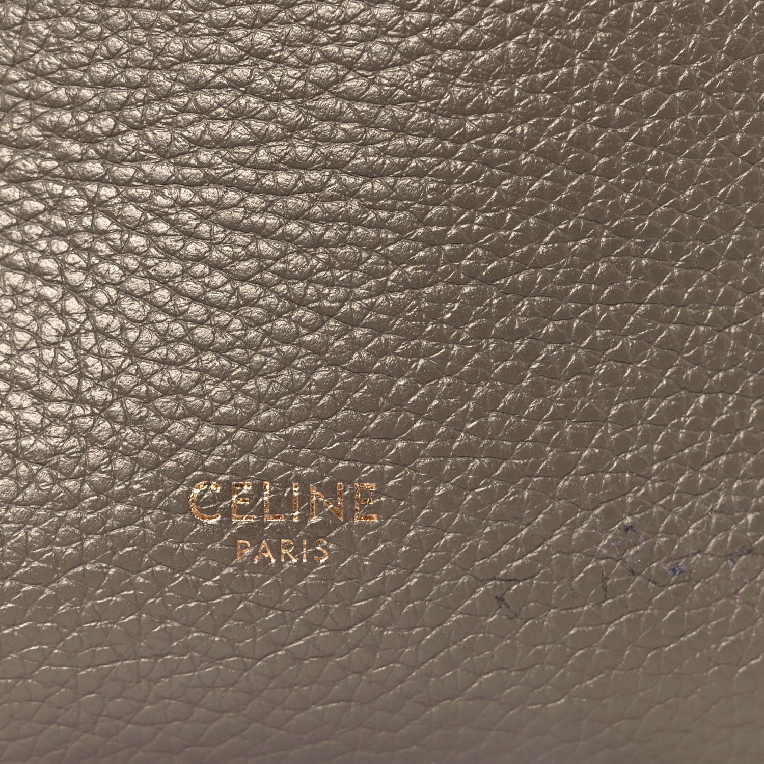 Celine Soft Grained Calfskin Small Sangle Bucket Bag Taupe 5 of 8