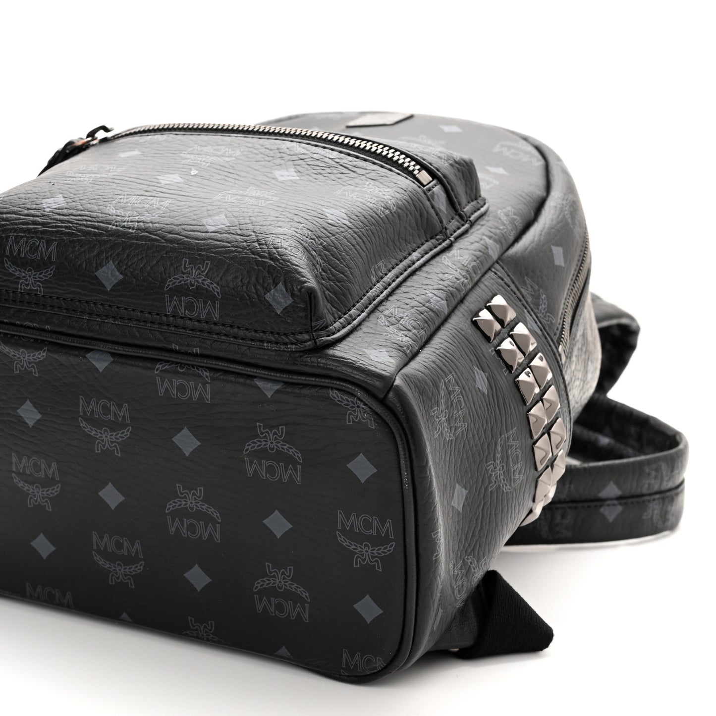 Visetos Small Side Stud Stark Backpack Black