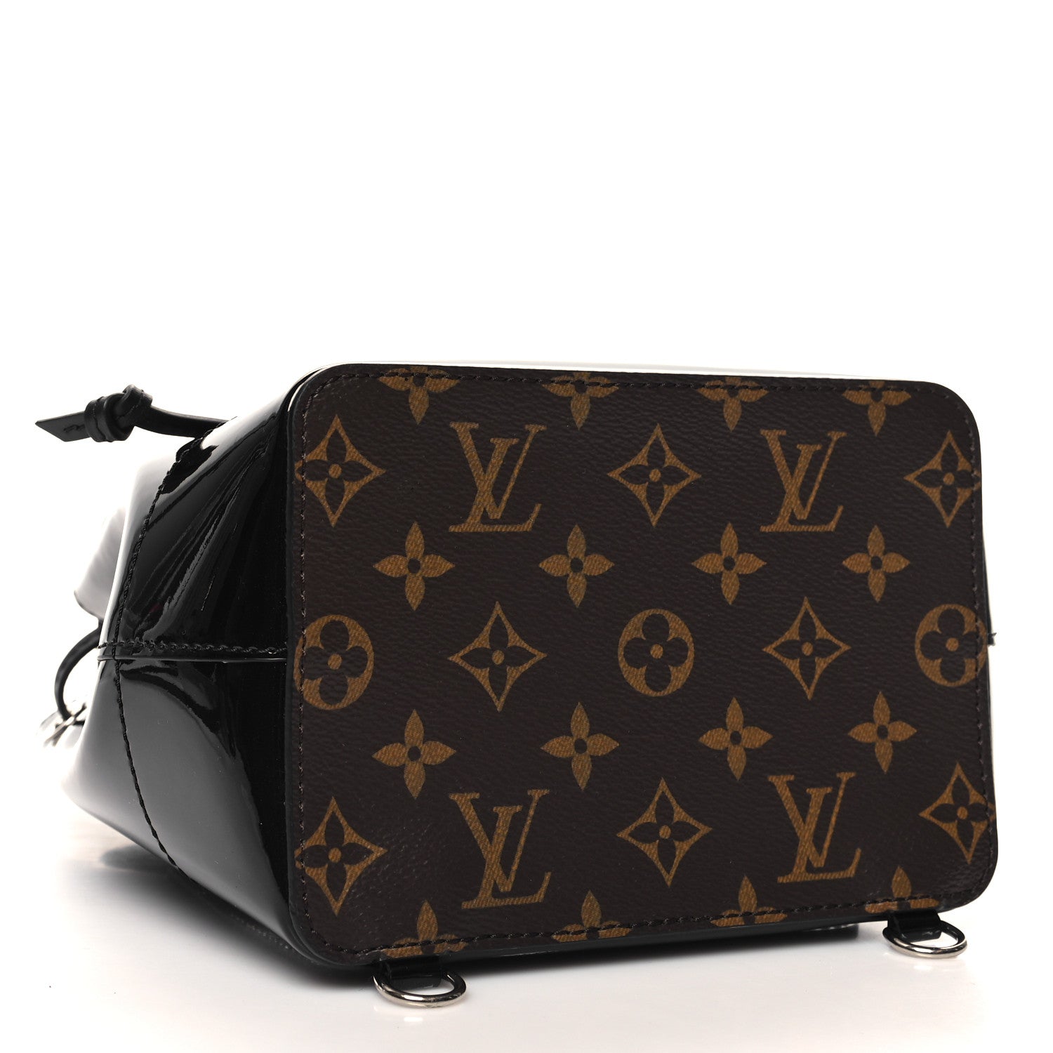 Louis Vuitton Patent Monogram Hot Springs Backpack Black 4 of 10