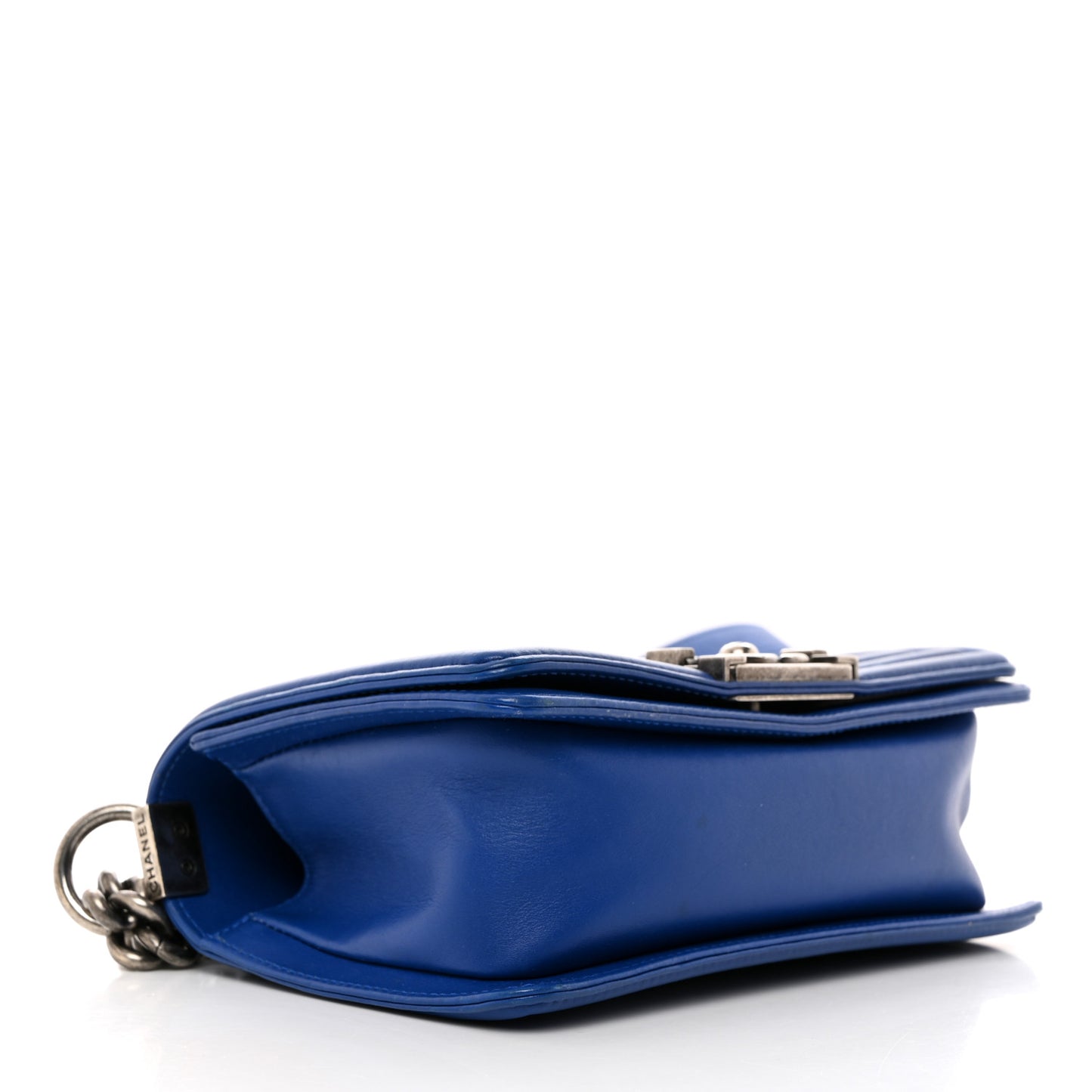 Galuchat Stingray Small Boy Flap Blue