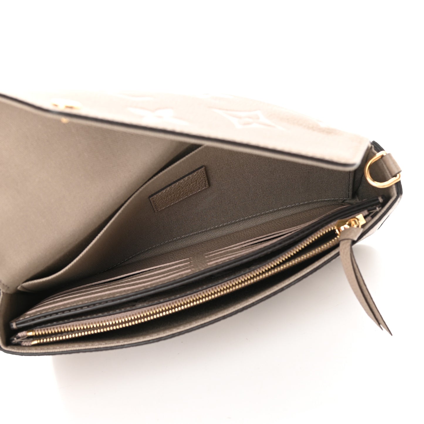 Empreinte Monogram Giant Felicie Pochette Tourterelle Creme