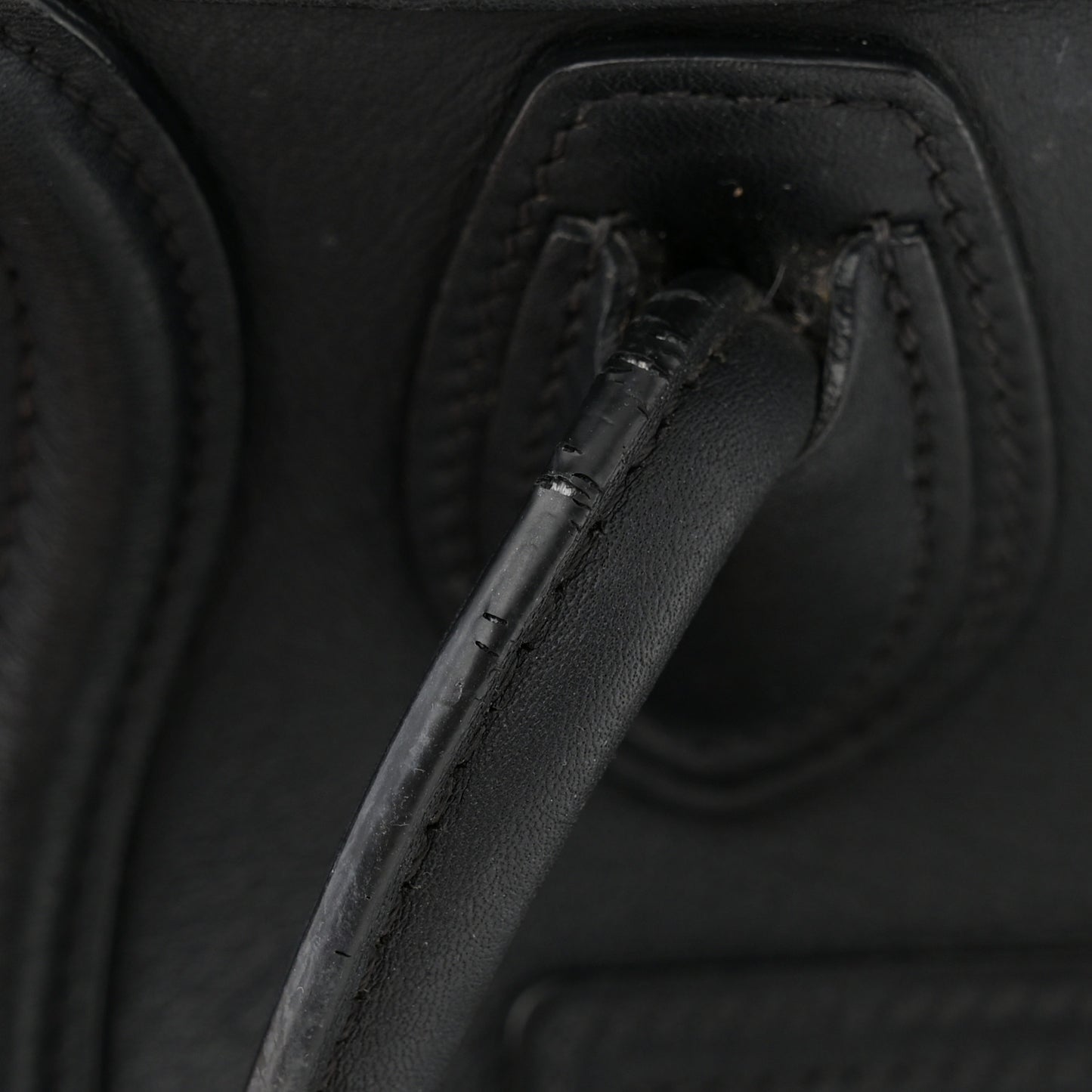 Smooth Calfskin Nano Luggage Black