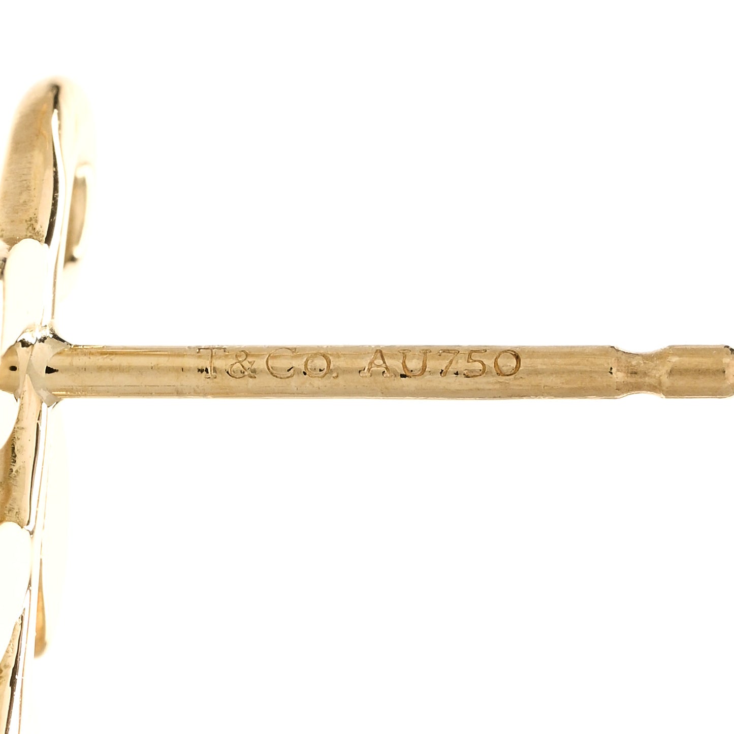 18K Yellow Gold Paloma Picasso Olive Leaf Climber Earrings